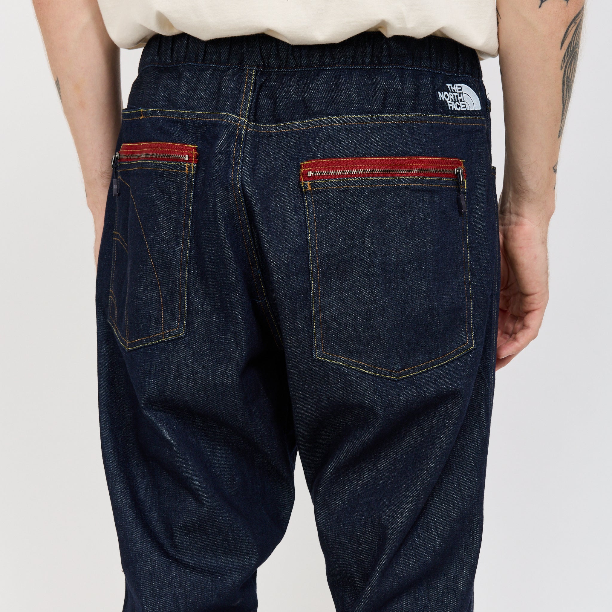 Denim Pants Cordura Dark Indigo Denim Wash - Image 6