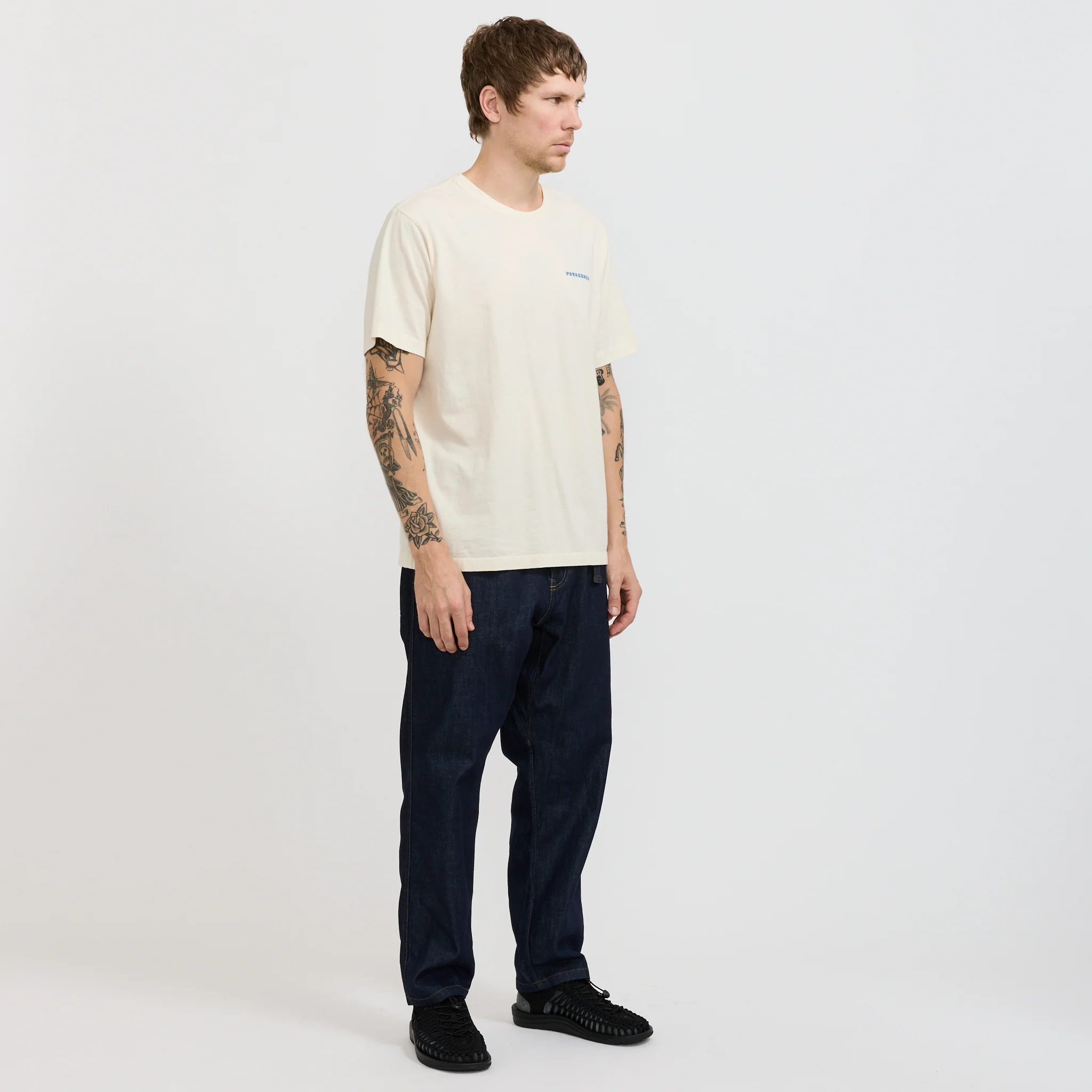 Denim Pants Cordura Dark Indigo Denim Wash - Image 7