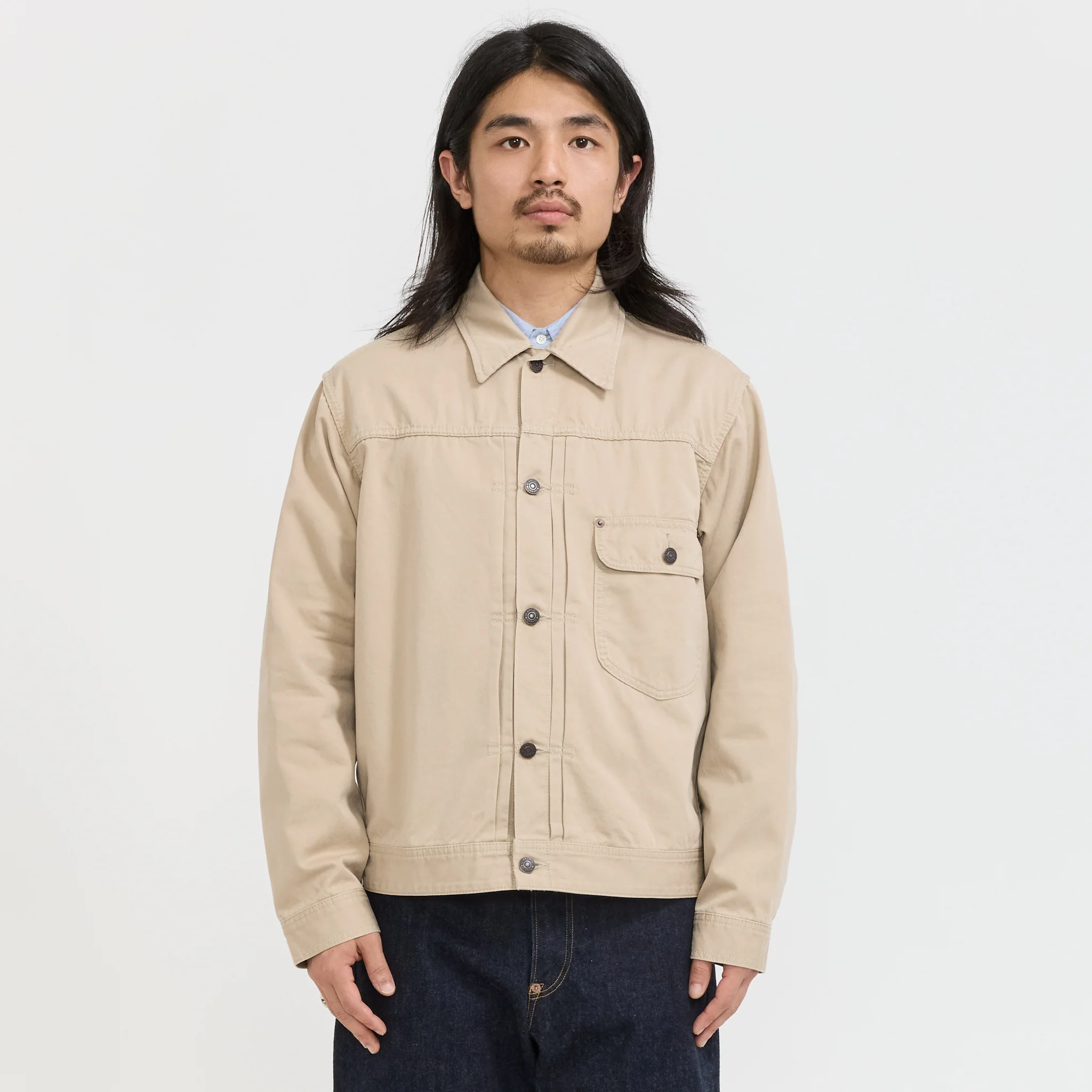Digger Jacket 62 Twill Beige - Image 6