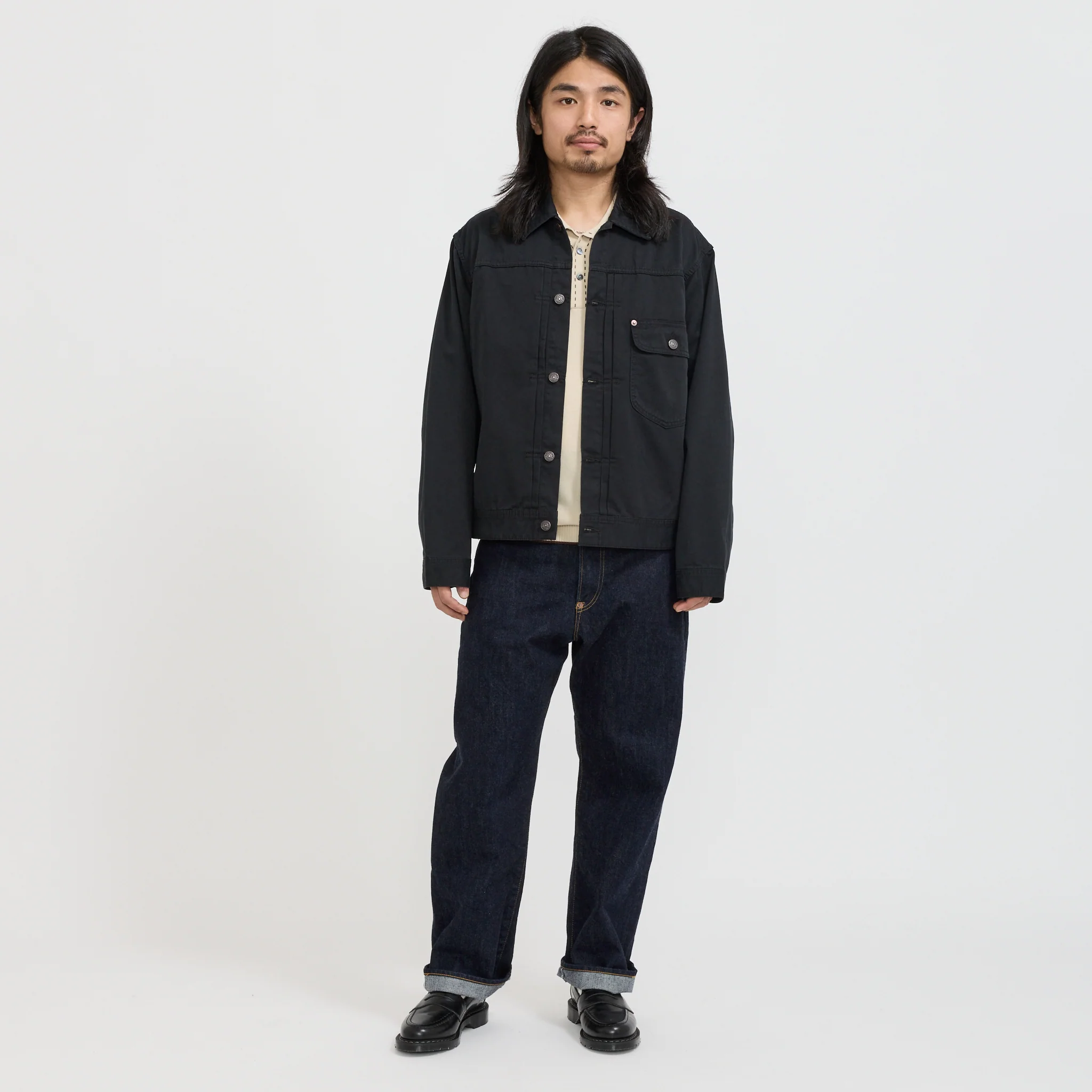 Digger Jacket 62 Twill Black - Image 2