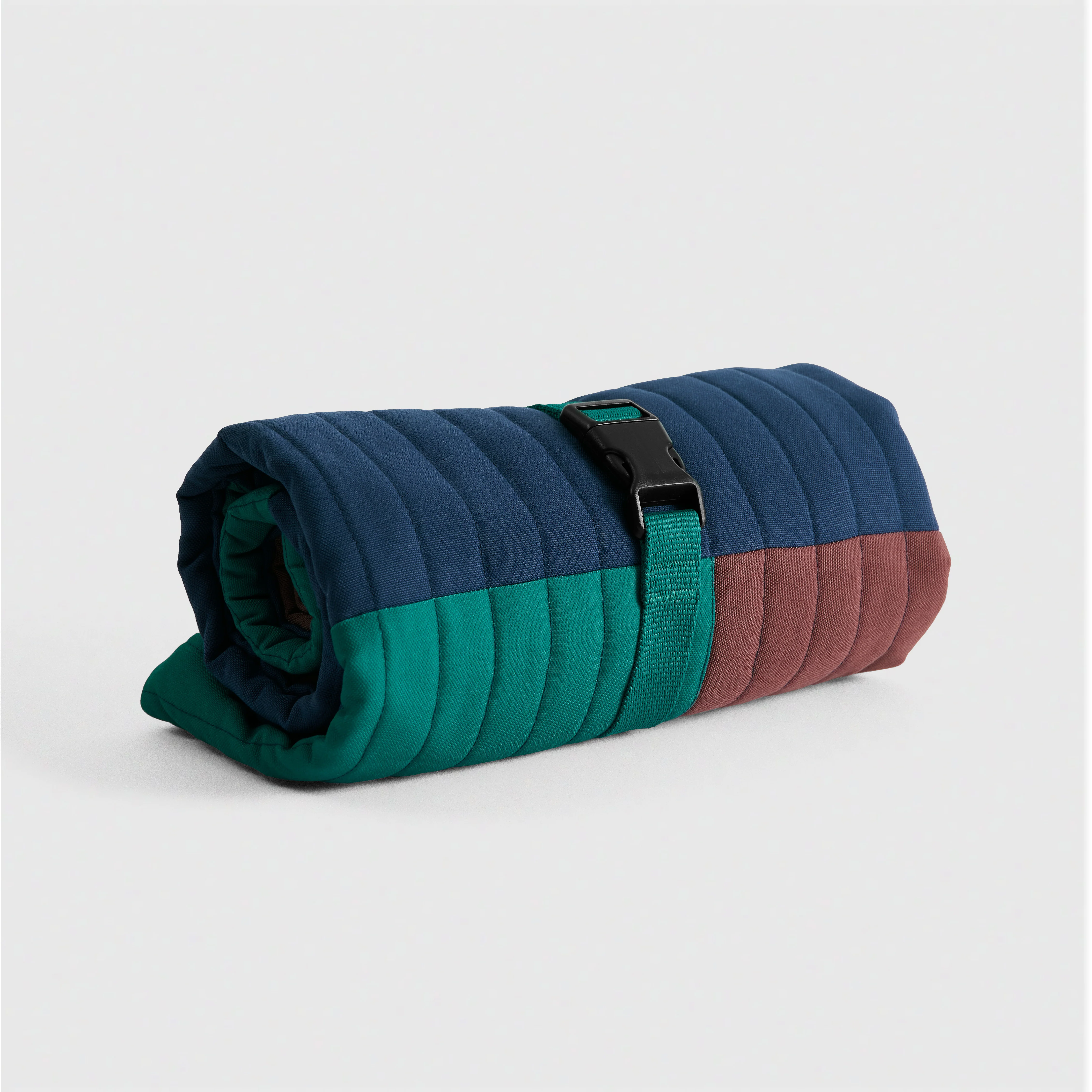Dogs Travel Blanket Burgundy/Green/Blue - Image 2