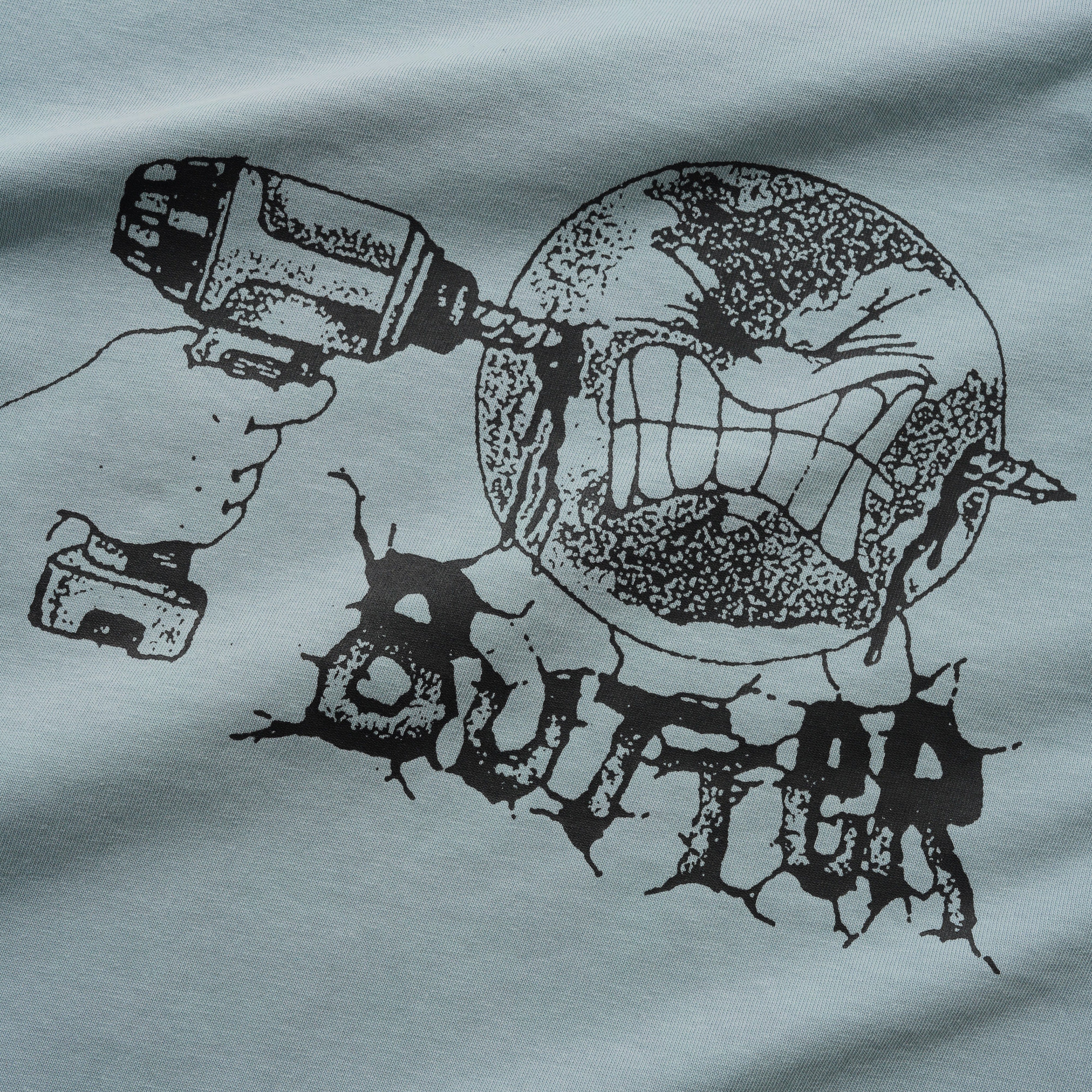 Drill Tee Grey Blue - Image 2