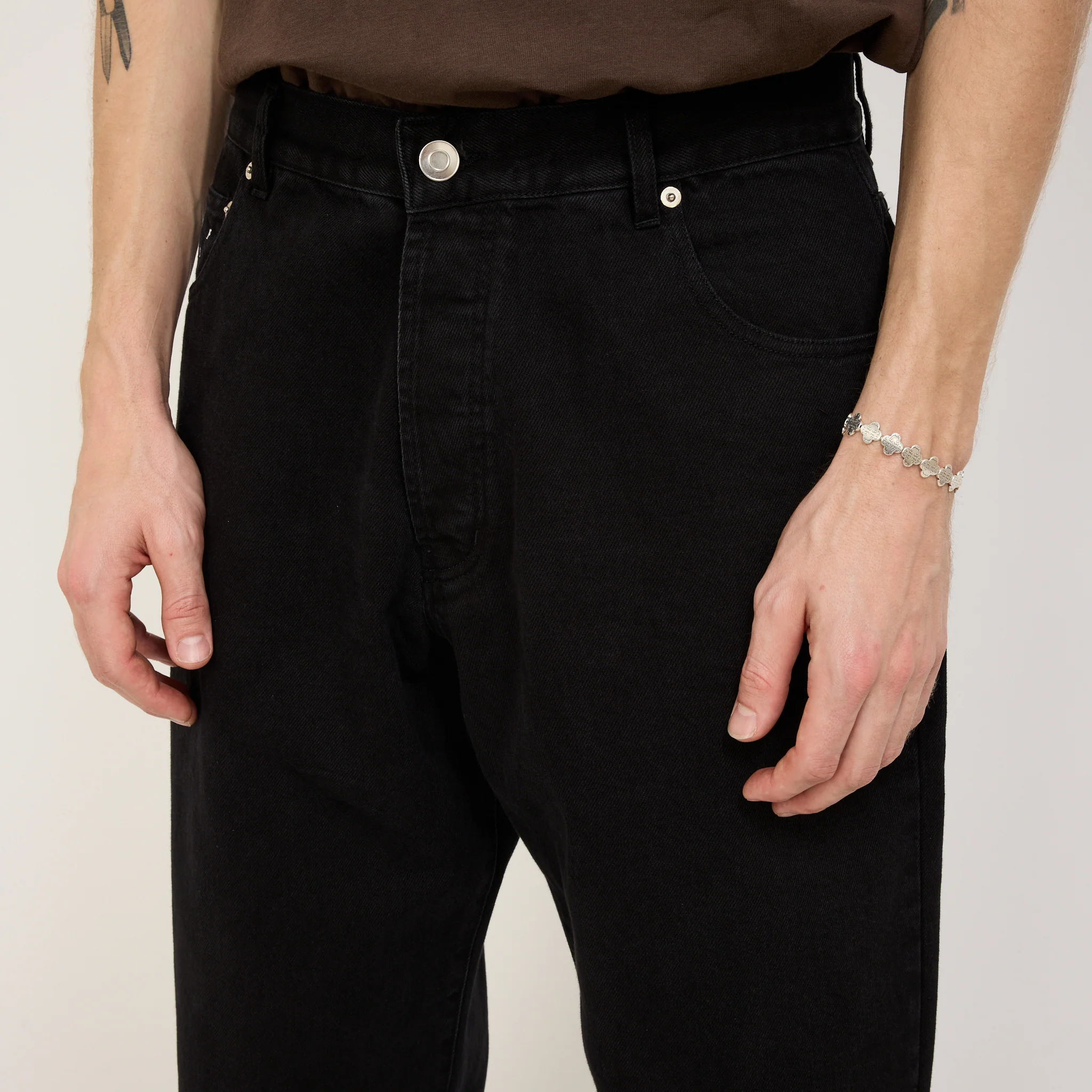 Drs Denim Pants Black - Image 5