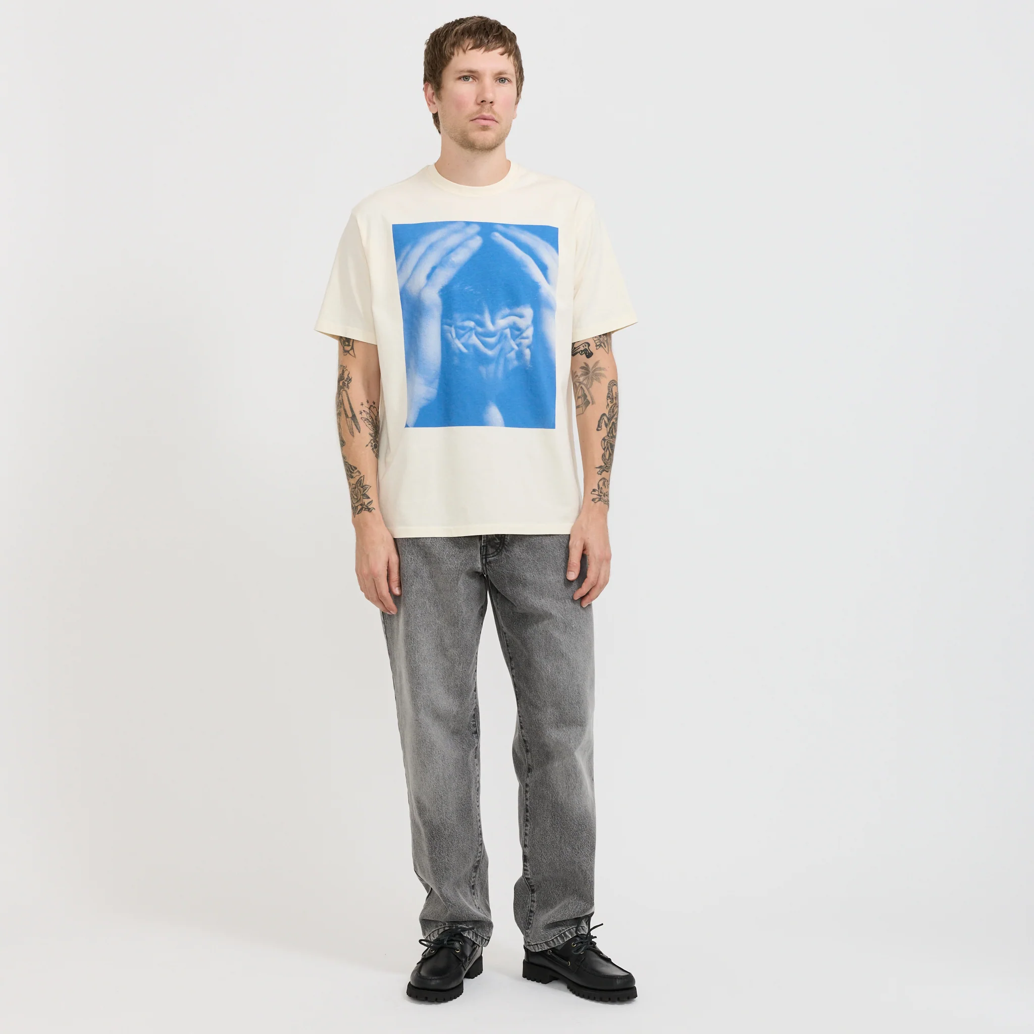 Drs Denim Pants Light Grey - Image 2