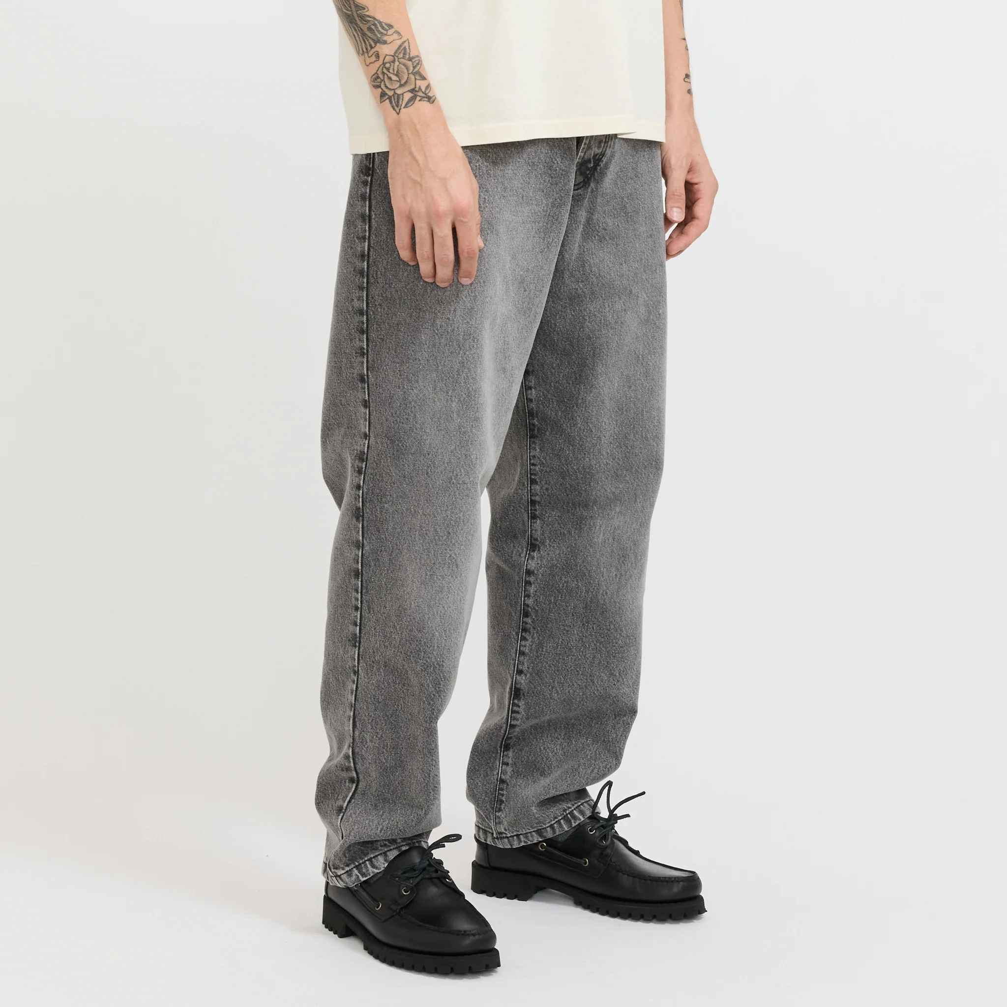 Drs Denim Pants Light Grey - Image 3
