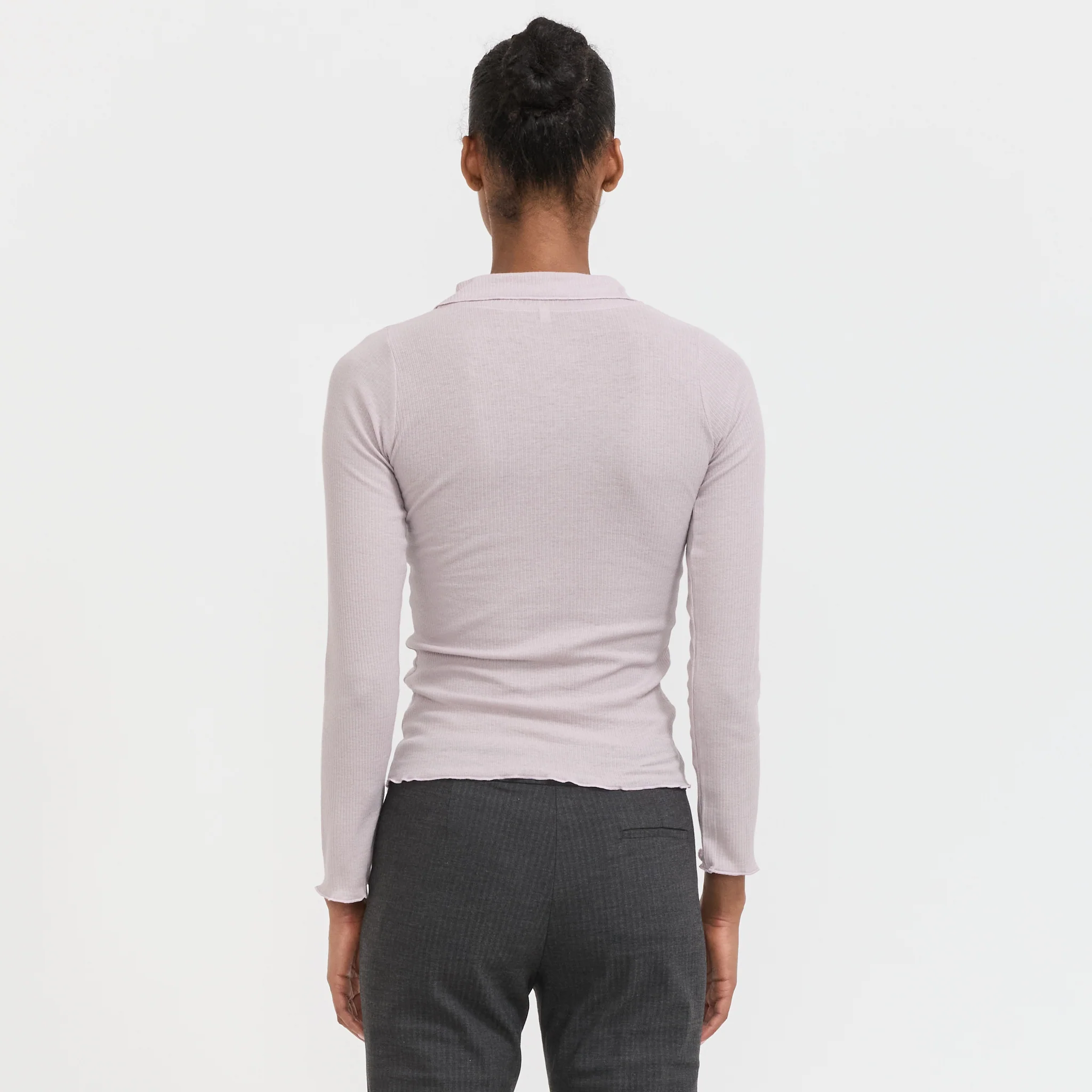 Dual Long Sleeve Tee Verbe Purple - Image 4