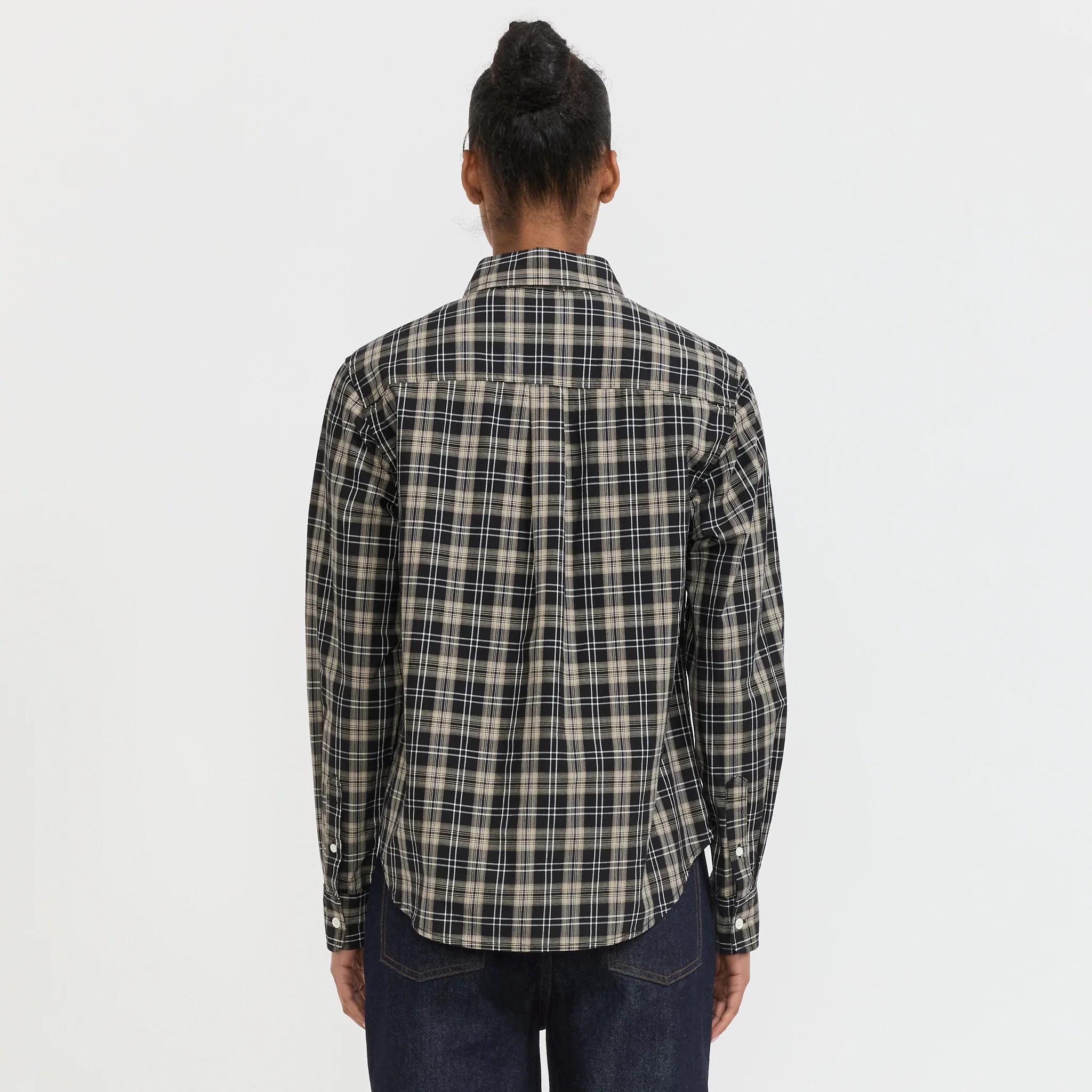 Dume Shirt Black Plaid - Image 4
