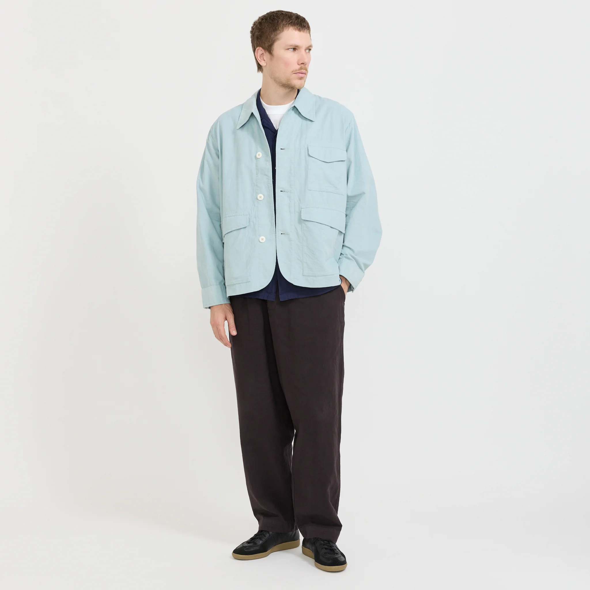 Duty Jacket Aqua Fine Cord - Image 2