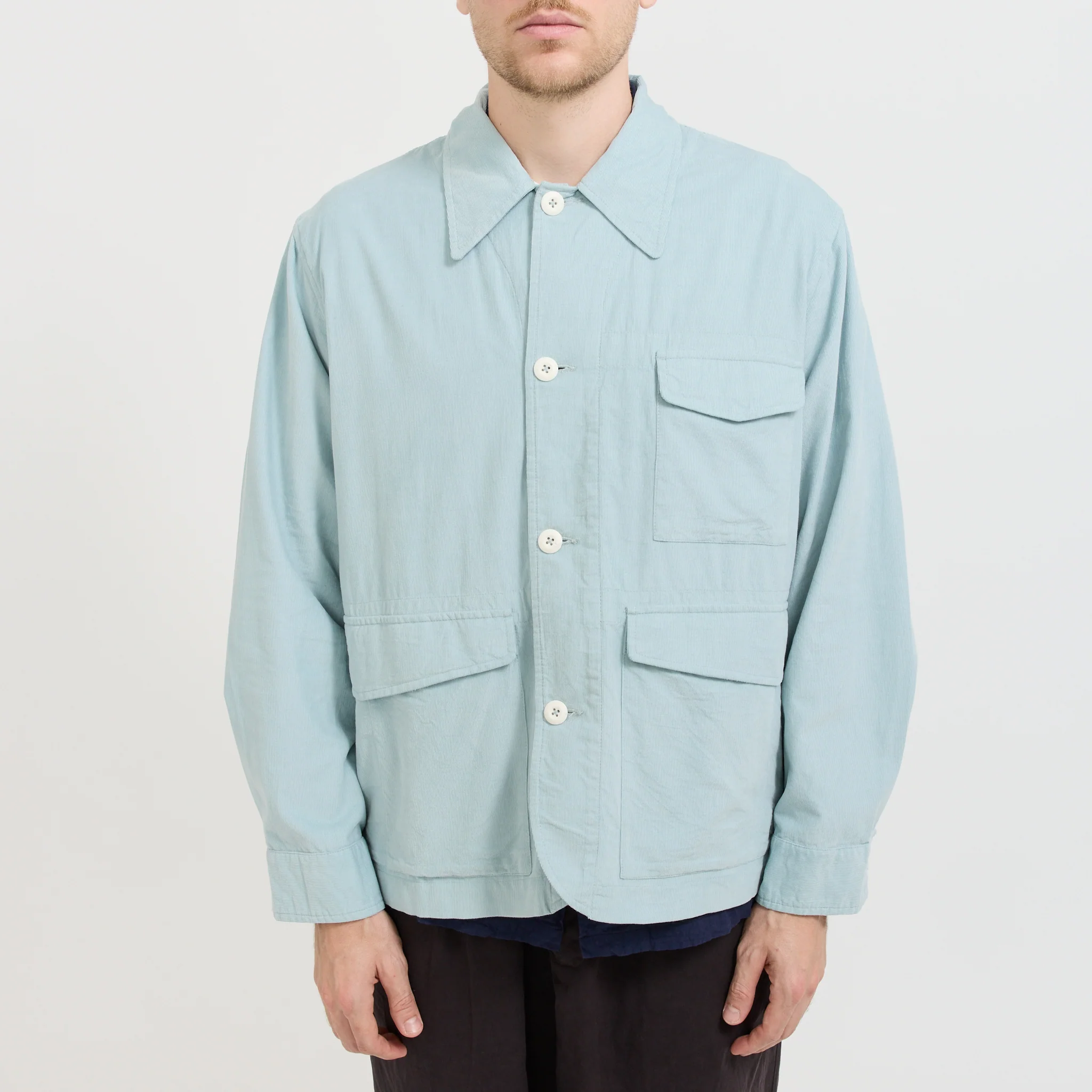 Duty Jacket Aqua Fine Cord - Image 5