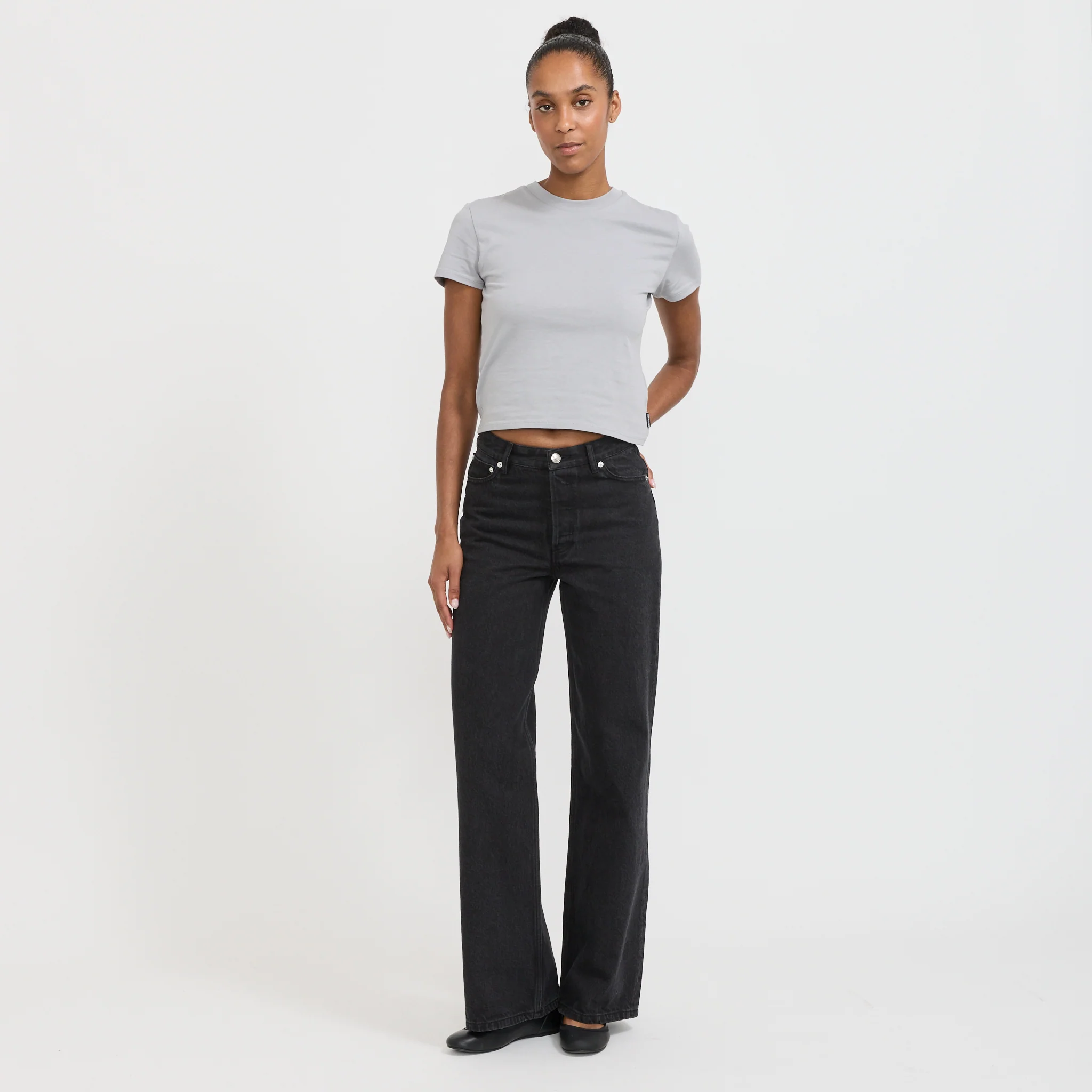 Elizabeth Jeans Washed Black - Image 2