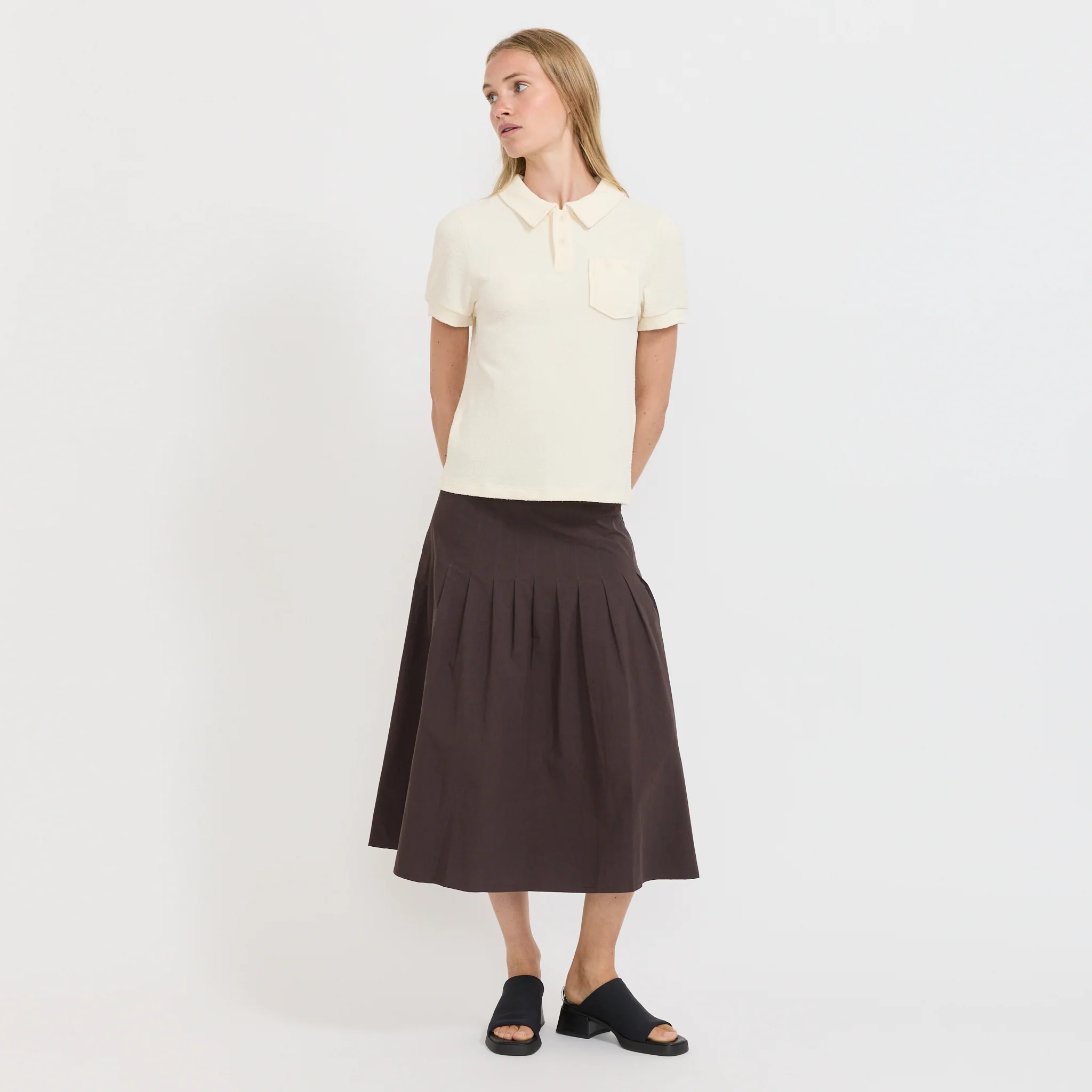 Ella Polo Ecru - Image 2