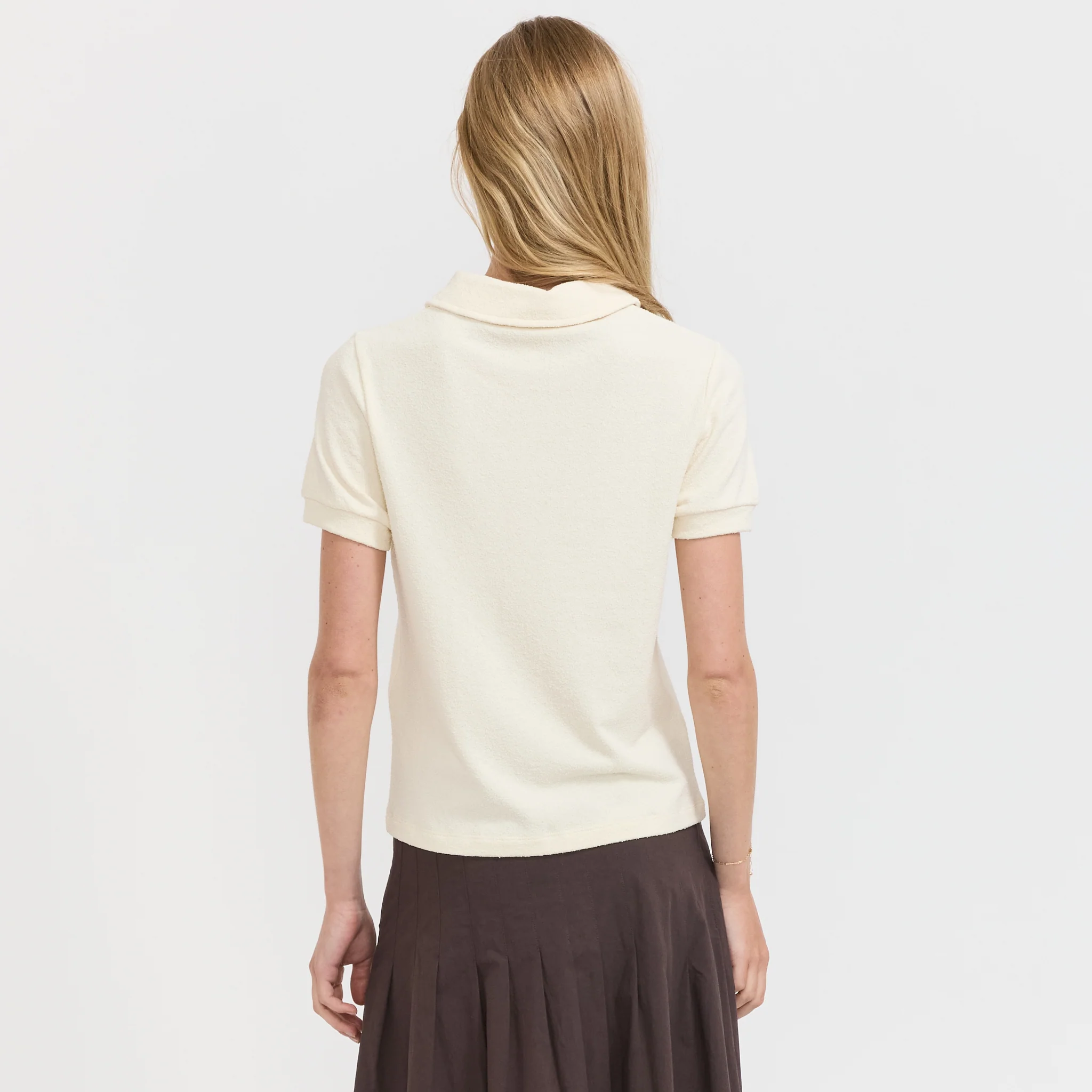 Ella Polo Ecru - Image 4