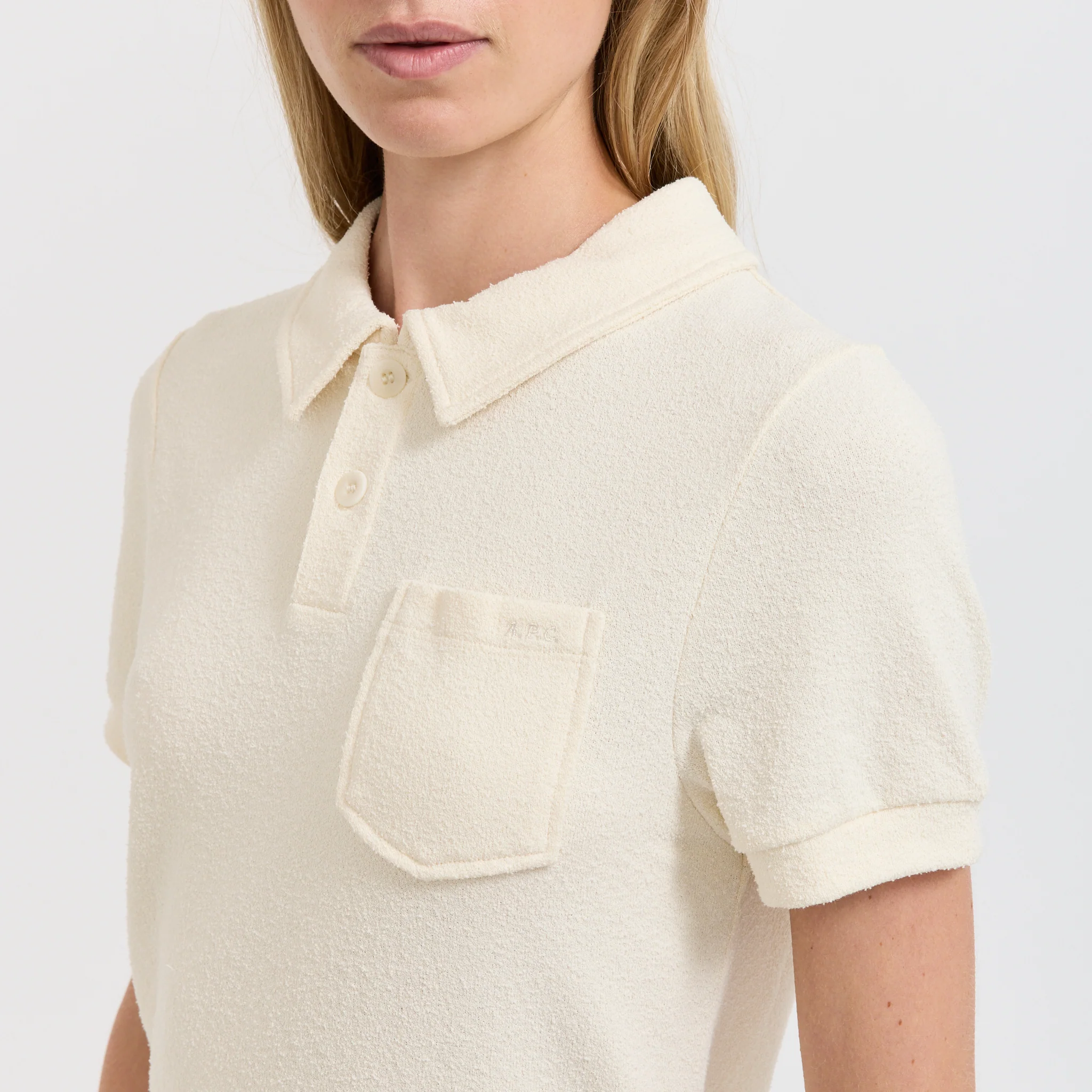 Ella Polo Ecru - Image 6