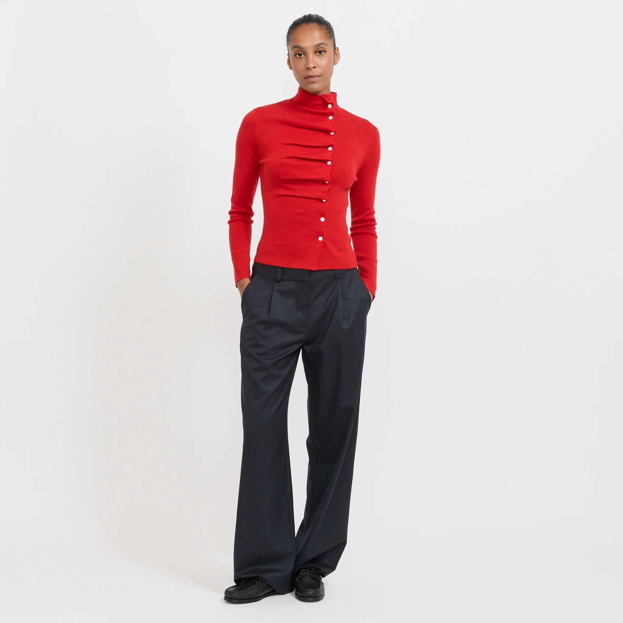 Ellidy Cardigan Red - Image 2