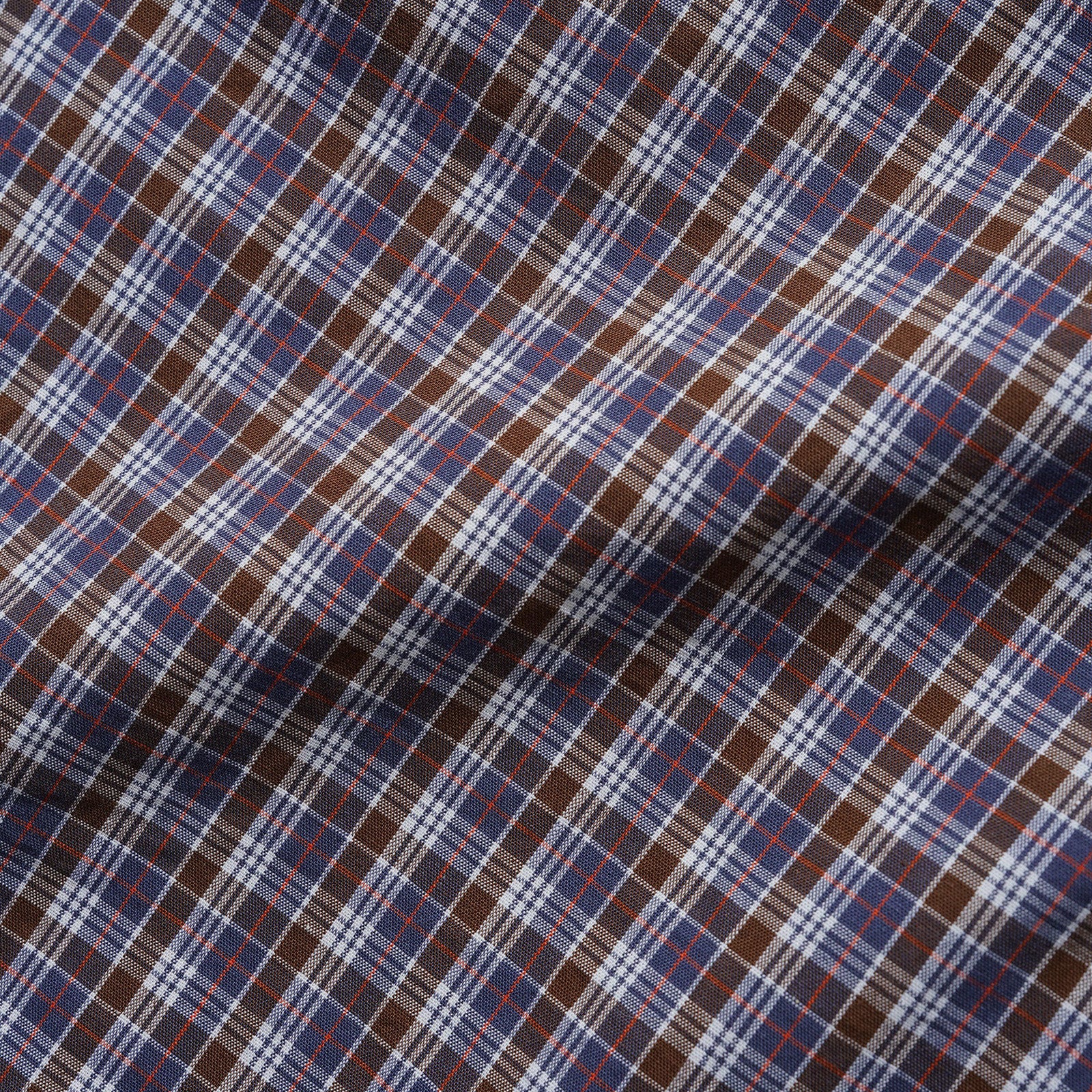 Equipment S/S Shirt Navy/Brown - Image 3