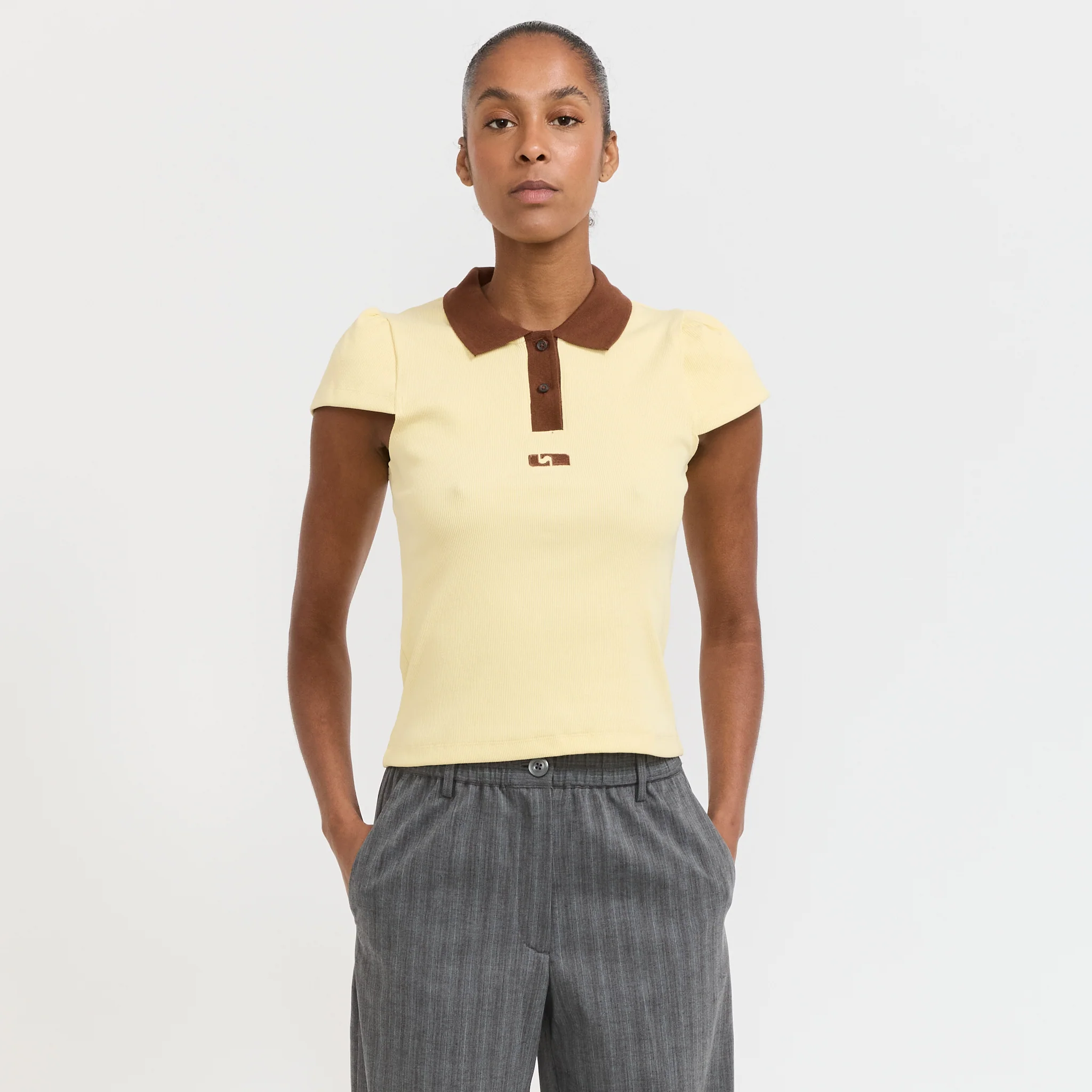 Erya Polo T-Shirt Butter