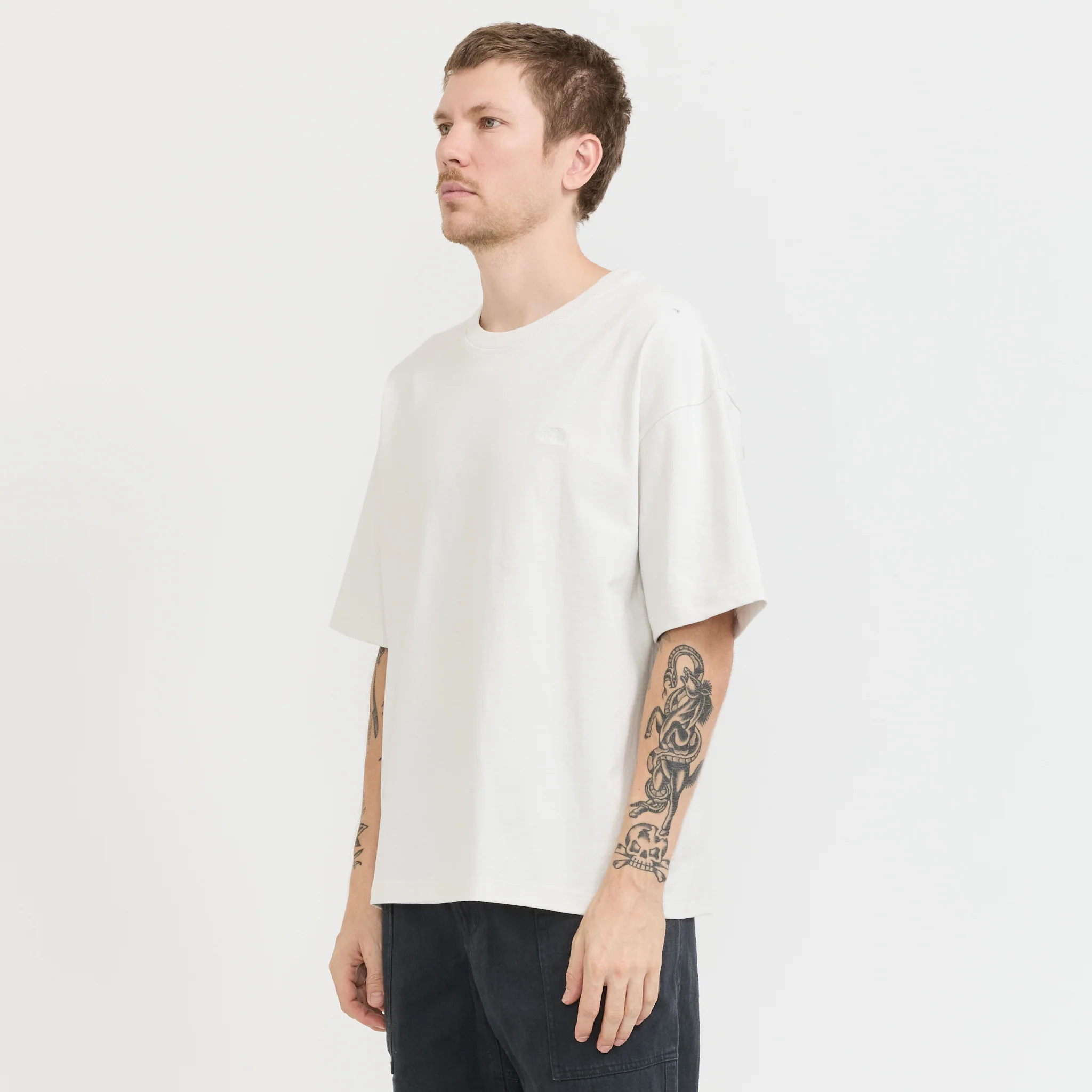 EVD SS Tee White Ash