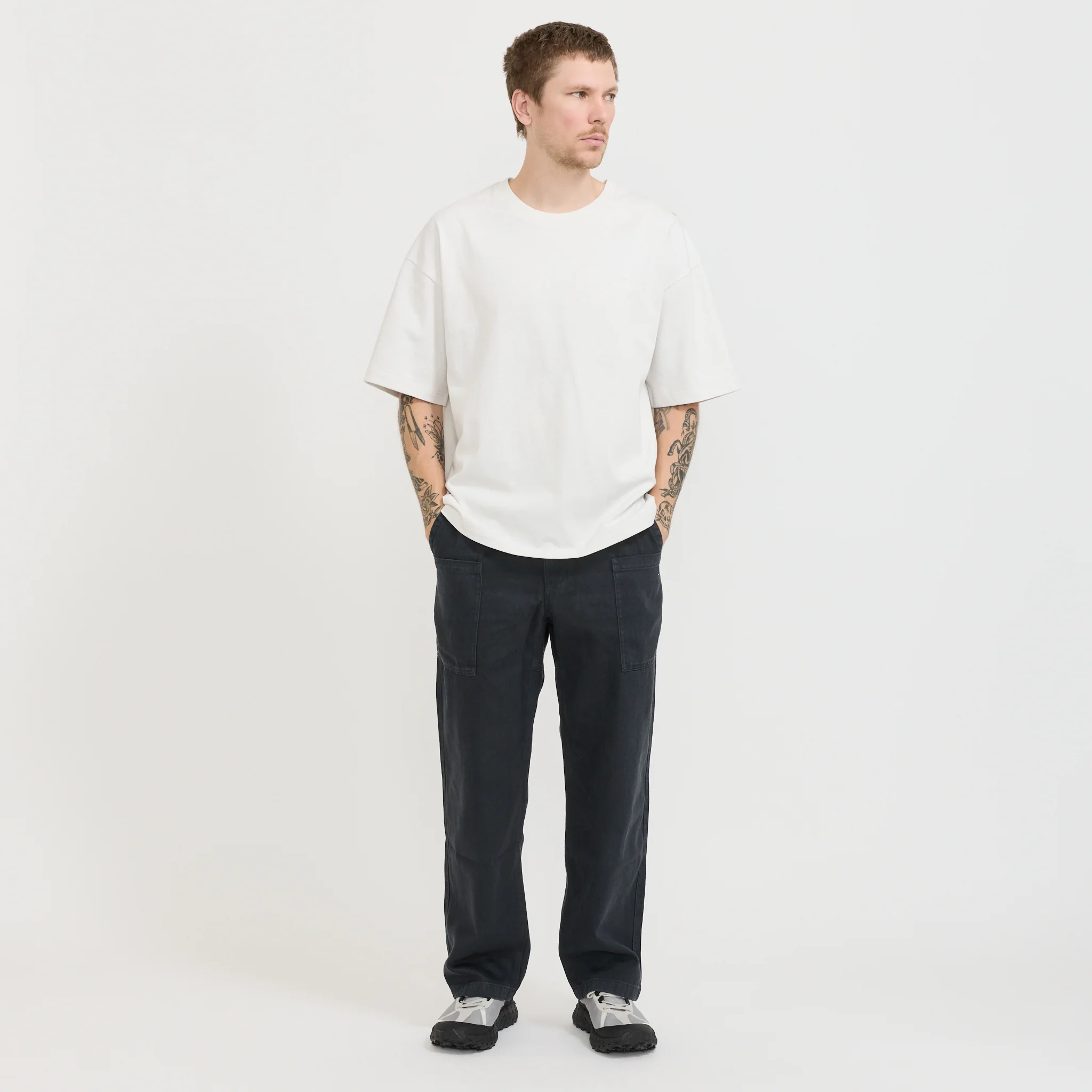 EVD SS Tee White Ash - Image 2