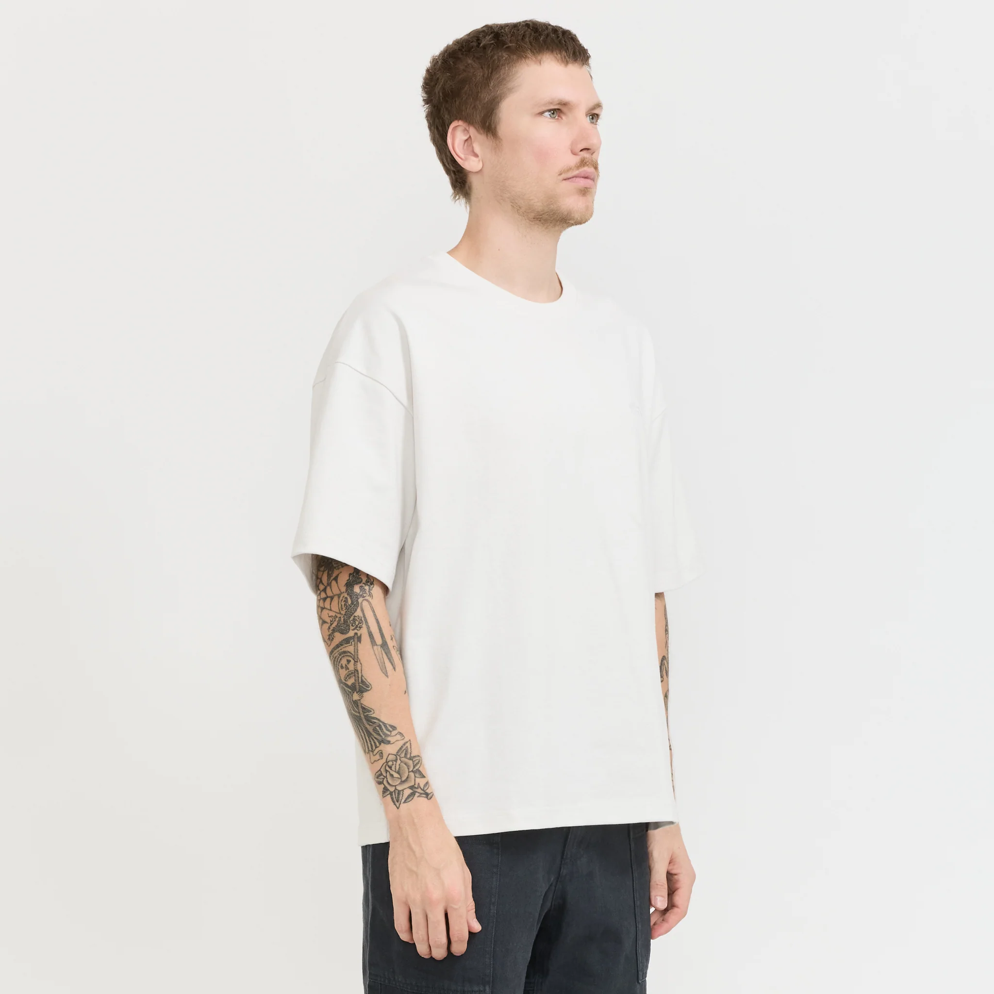 EVD SS Tee White Ash - Image 3