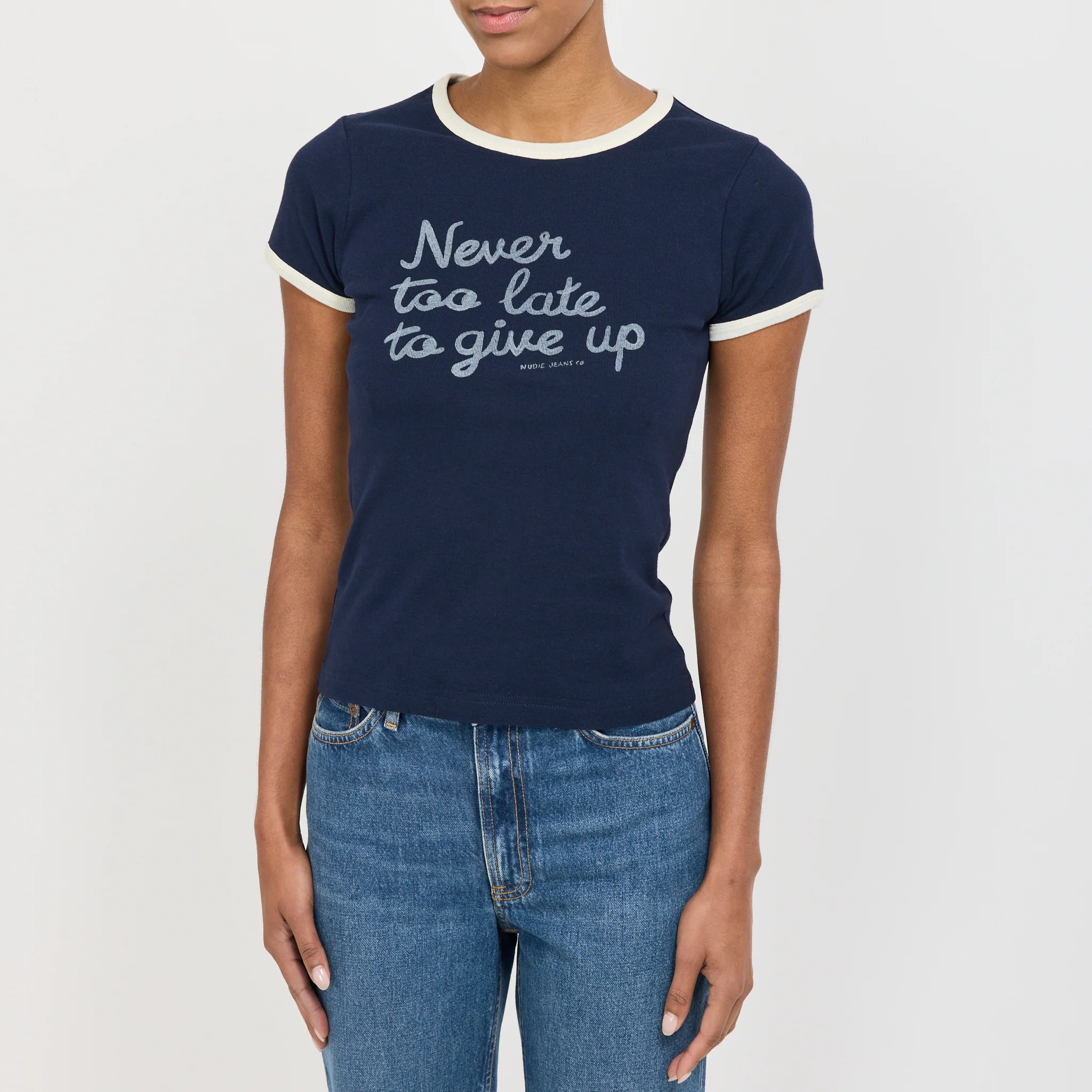 Eve Ringer Too Late T-Shirt Blueberry - Image 5