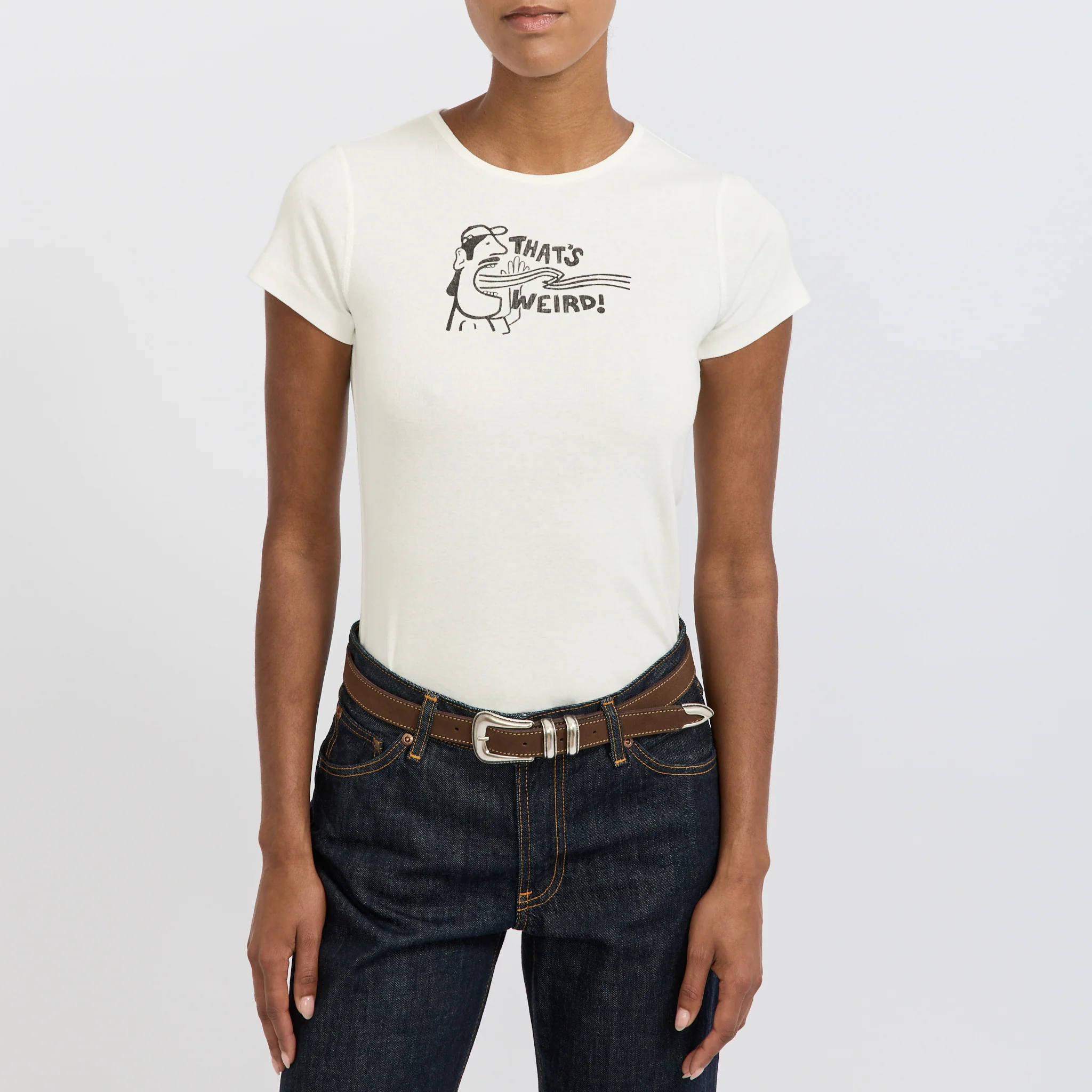 Eve T-Shirt Thats Weird Off White - Image 5