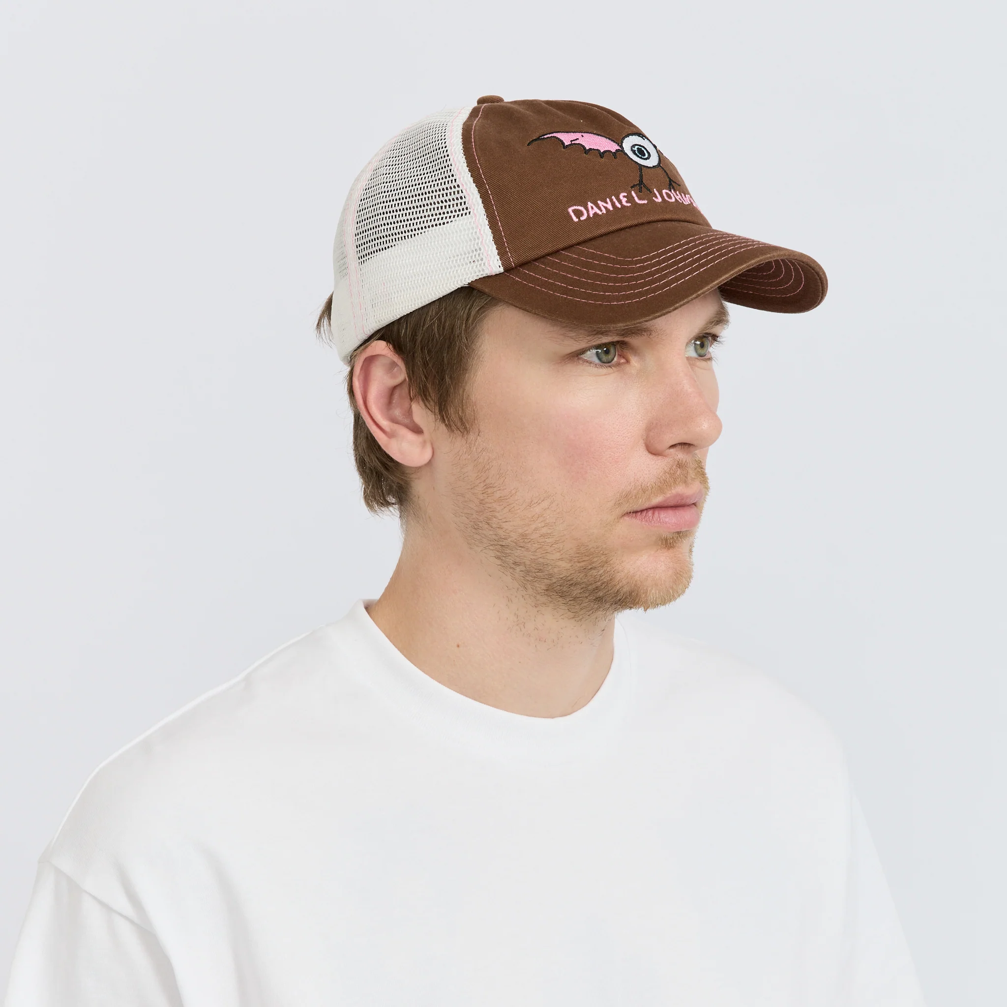 Eye Trucker Cap Brown - Image 3
