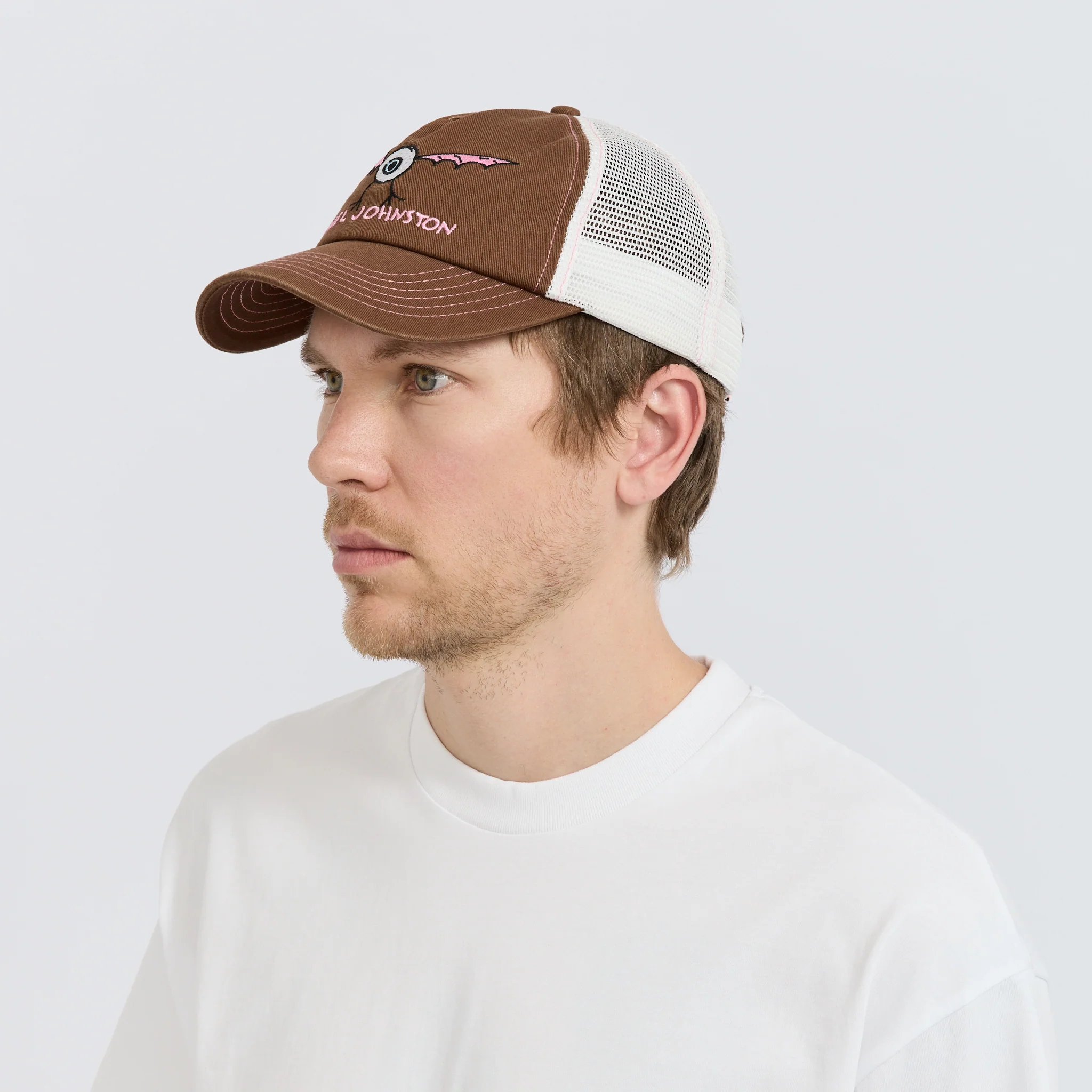Eye Trucker Cap Brown - Image 4