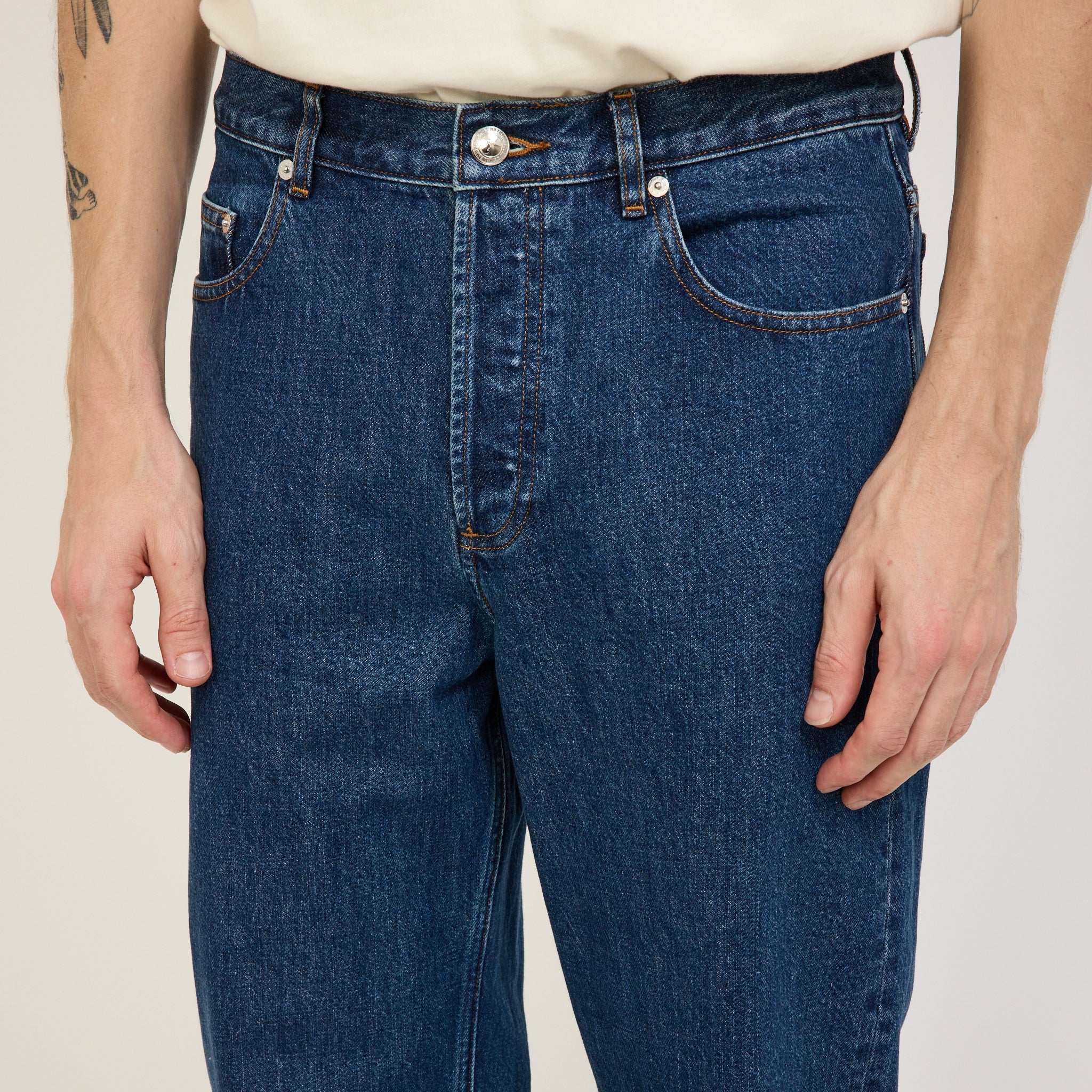 Fairfax Jean Washed Indigo Mid - Image 5