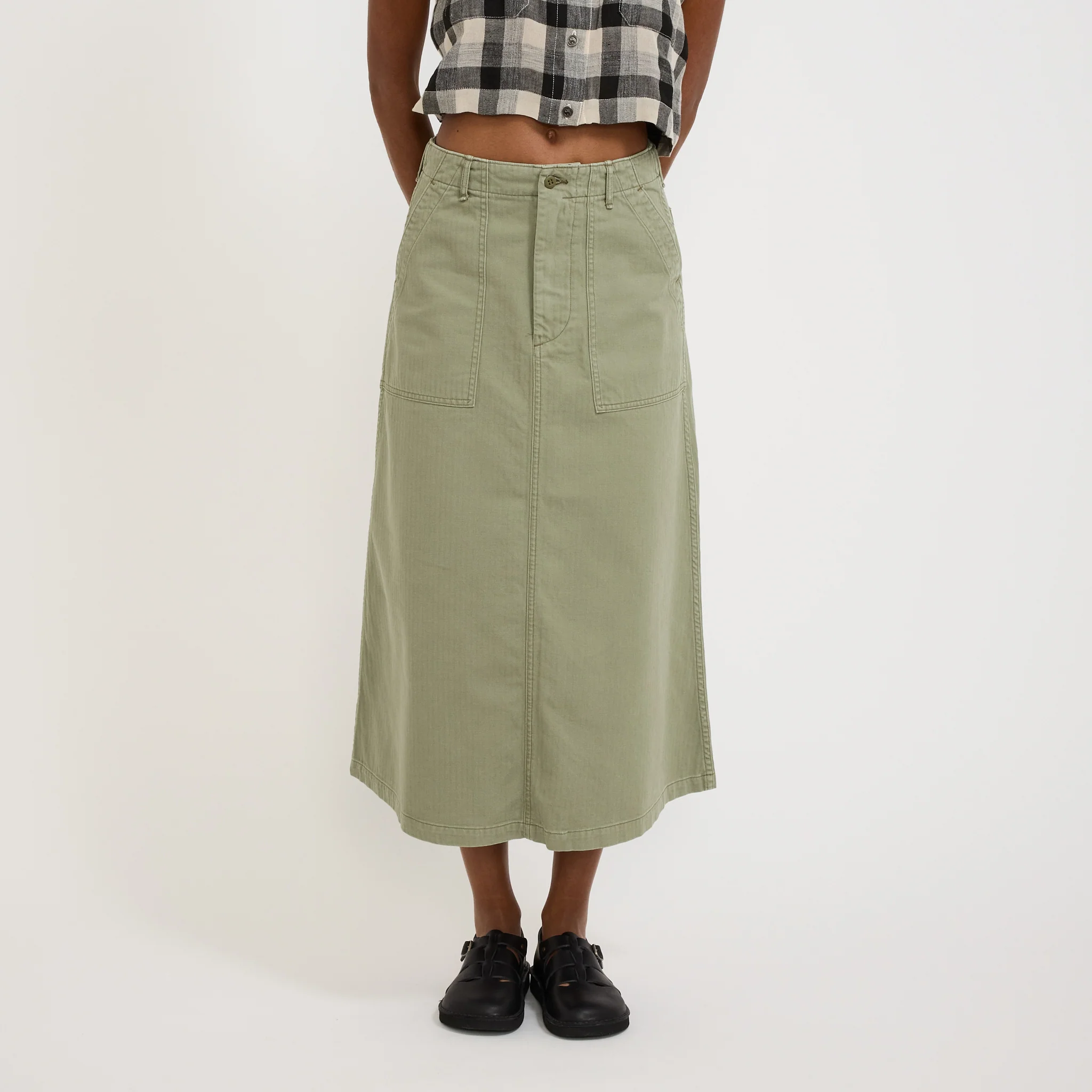 Fatigue Skirt Green