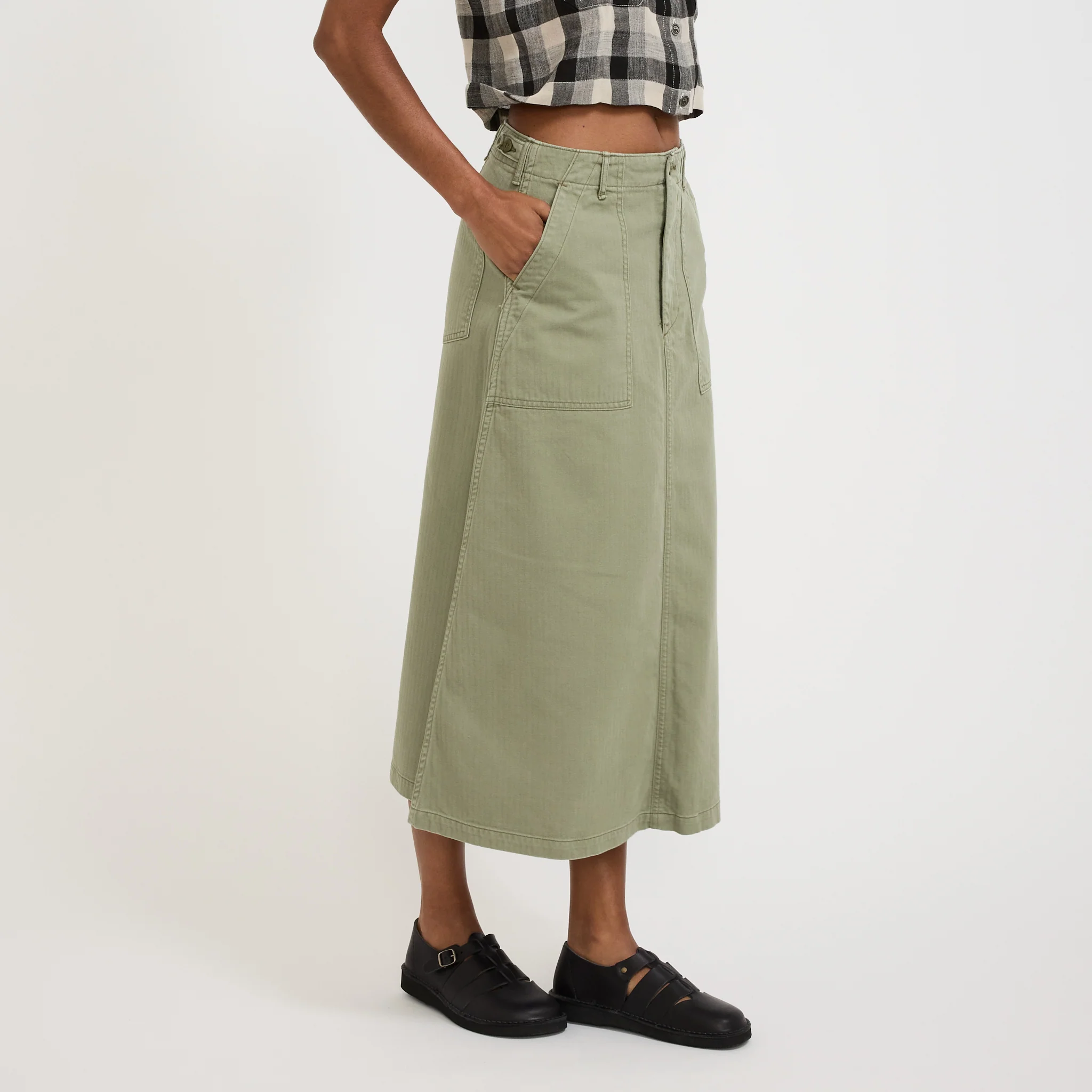 Fatigue Skirt Green - Image 3