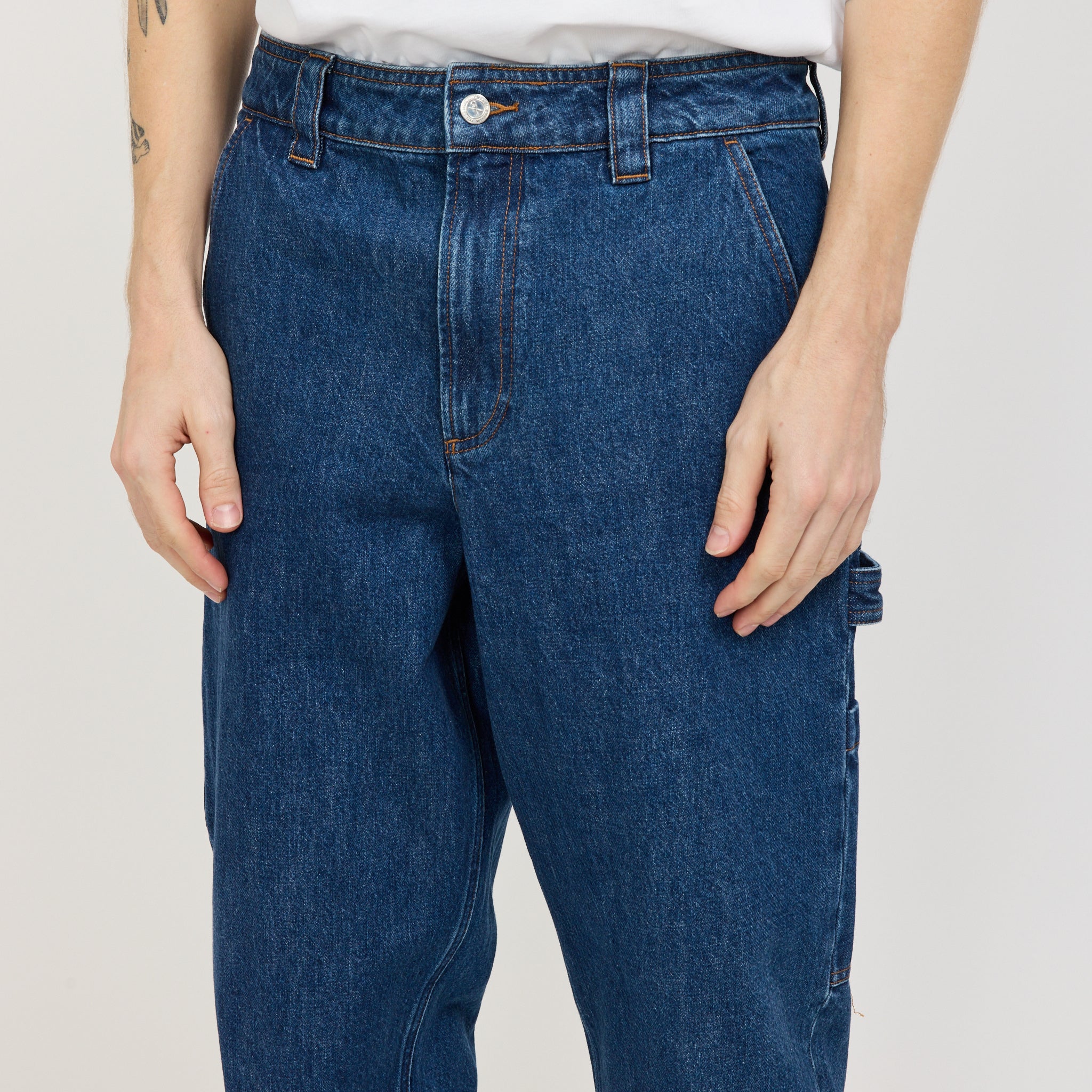 Fergus Jean Washed Indigo - Image 5