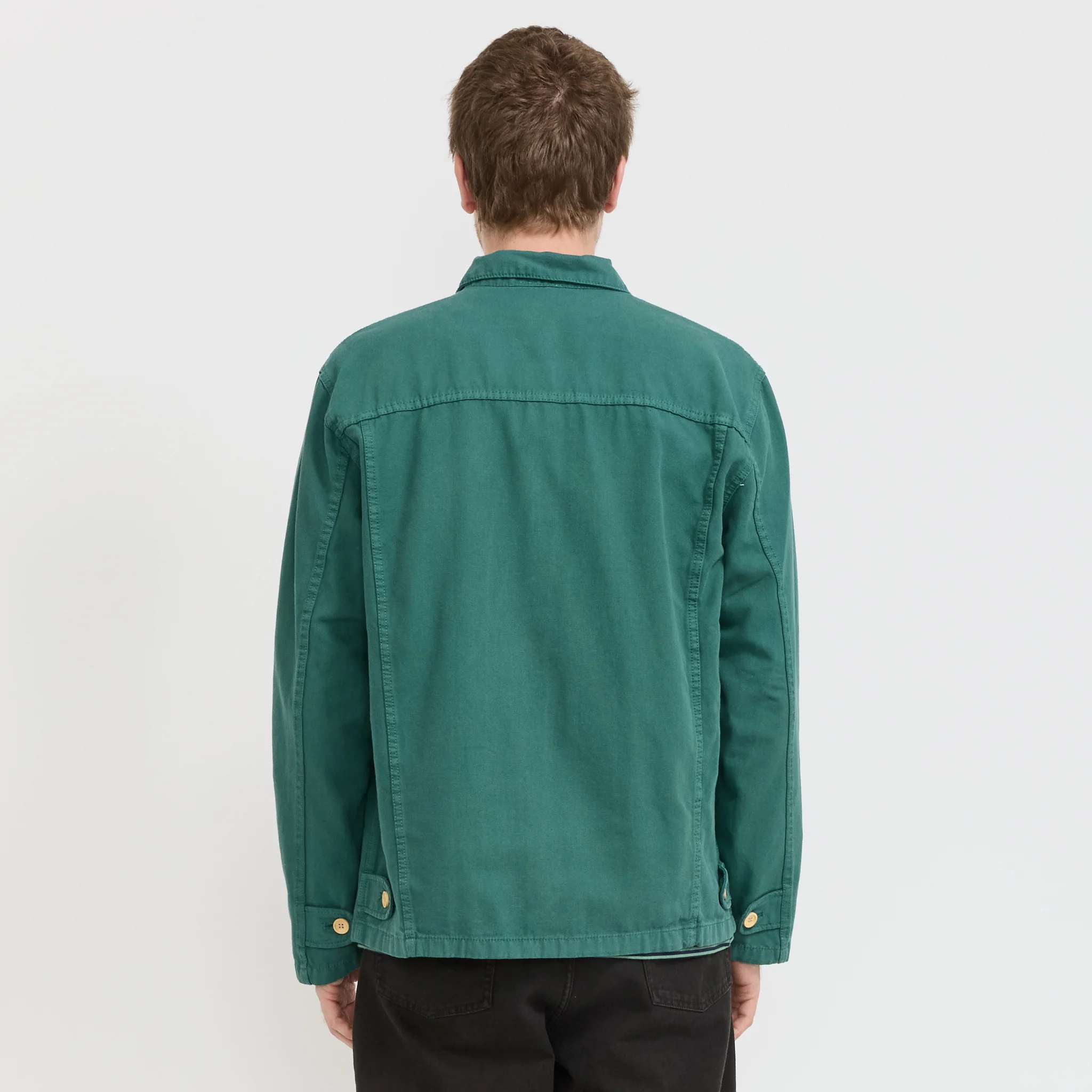 Fishermans Heritage Jacket Dark Ivy Green - Image 4