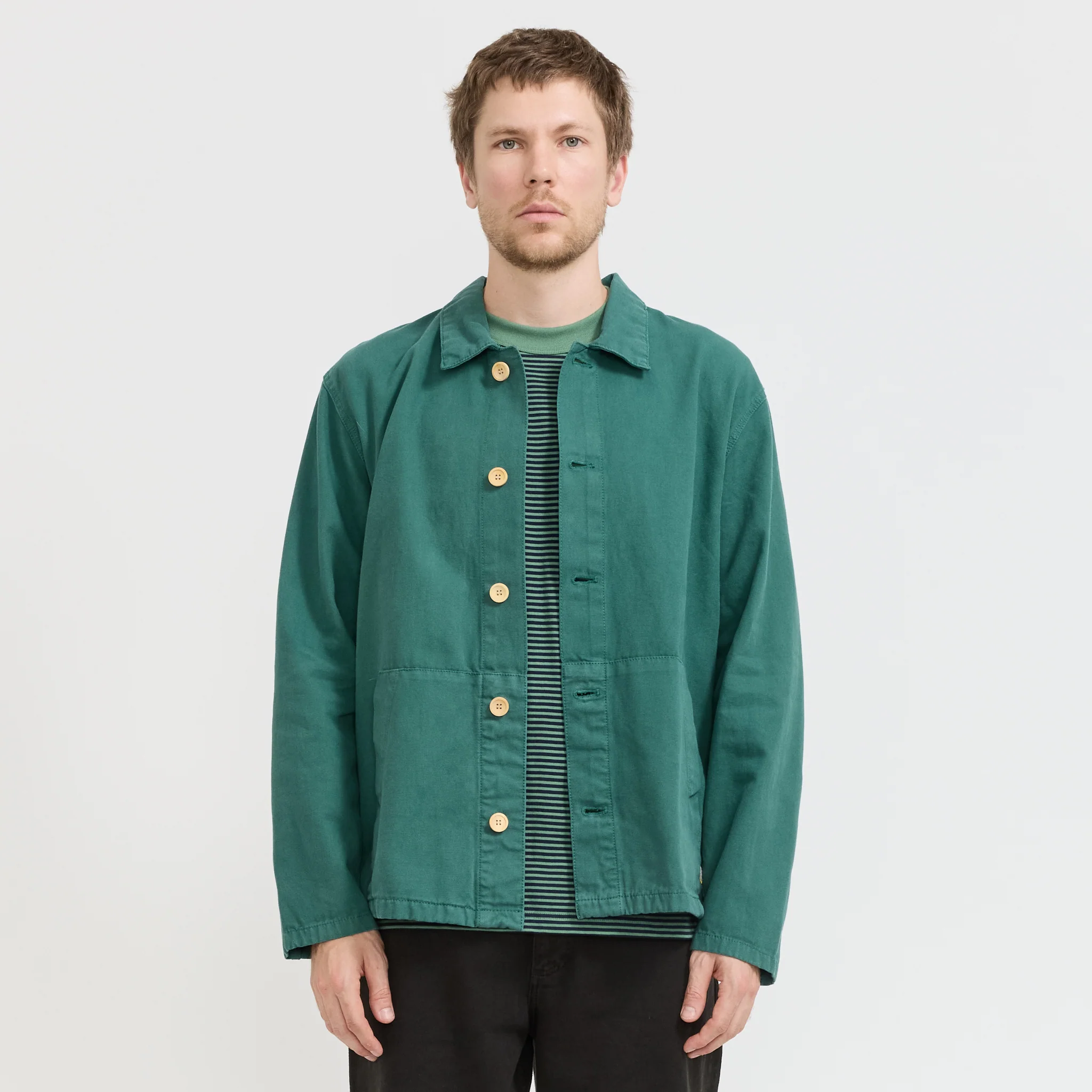 Fishermans Heritage Jacket Dark Ivy Green - Image 5
