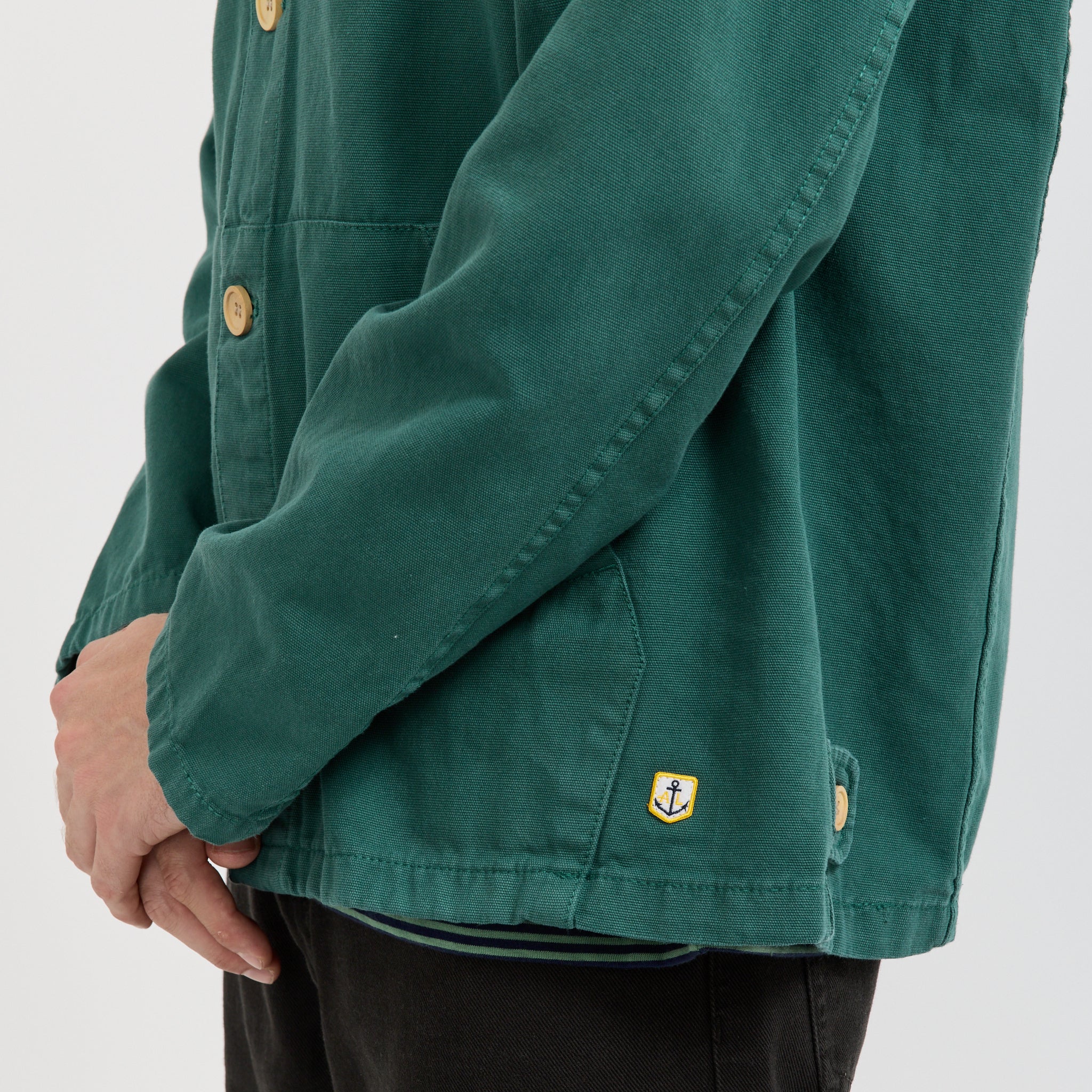 Fishermans Heritage Jacket Dark Ivy Green - Image 7