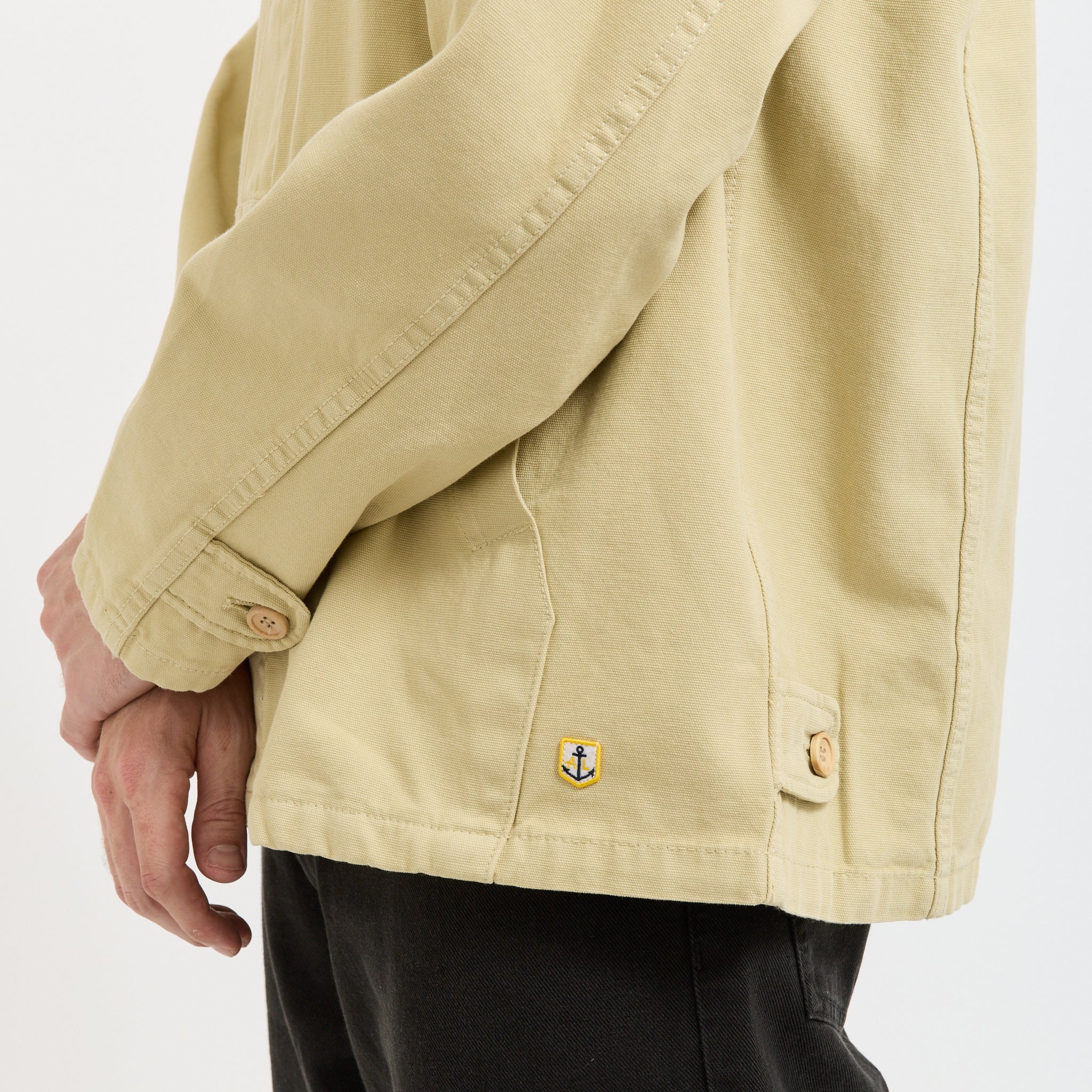 Fishermans Heritage Jacket Gravel Ecru - Image 6