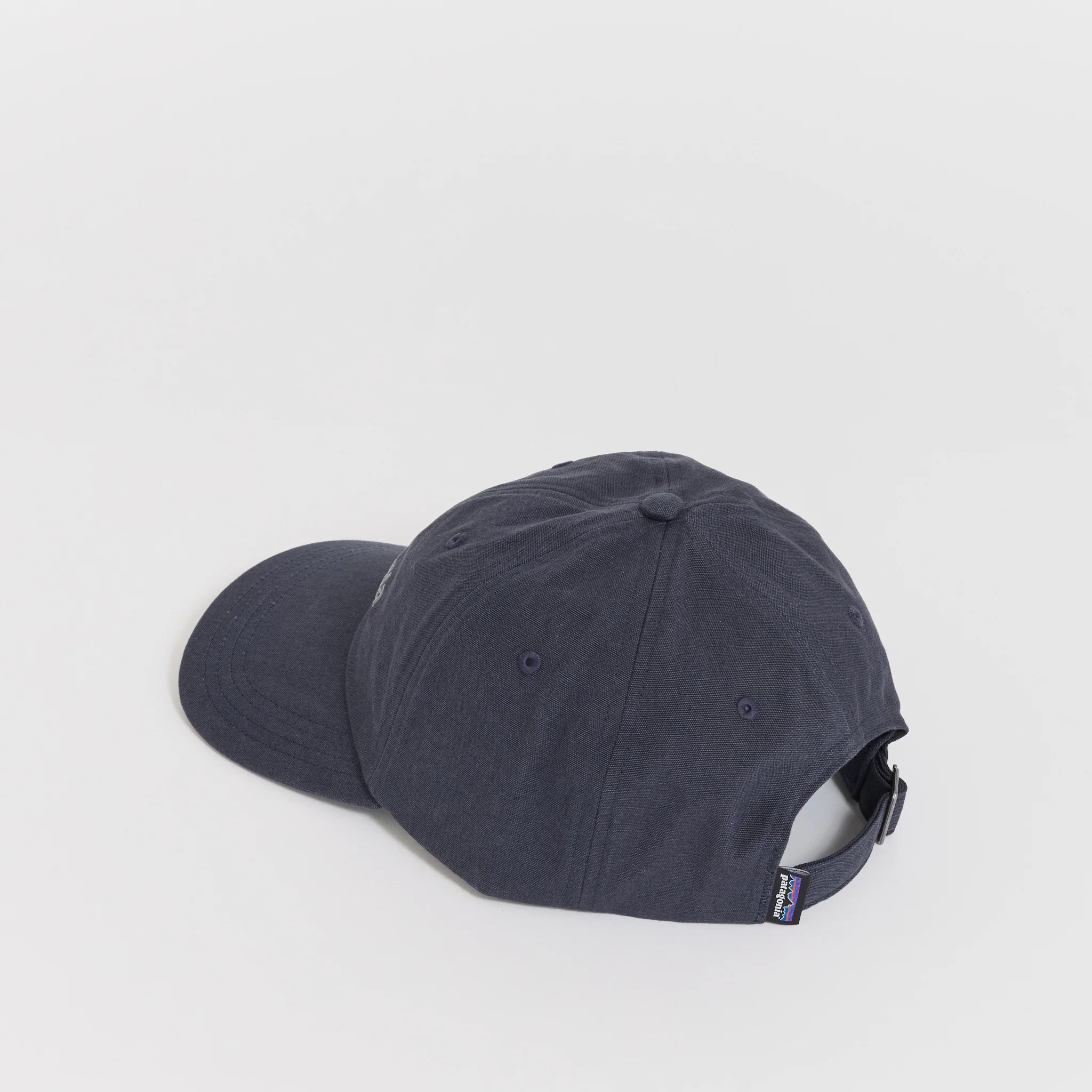Fitz Roy Icon Trad Cap Text Logo: Smolder Blue - Image 2