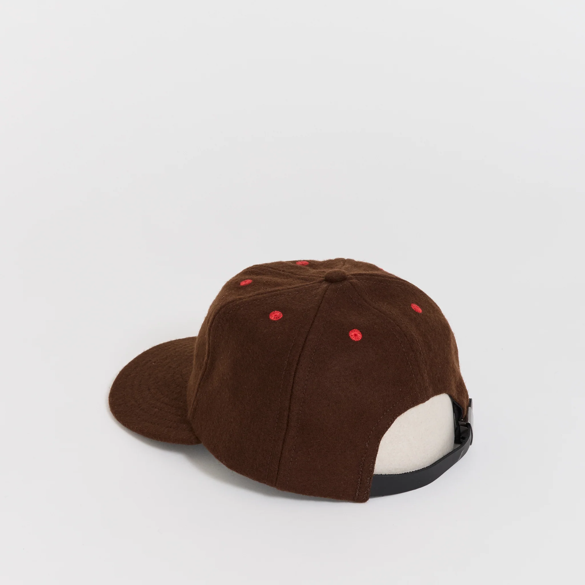 Flannel Classic Logohead 6 Panel Hat Brown - Image 2