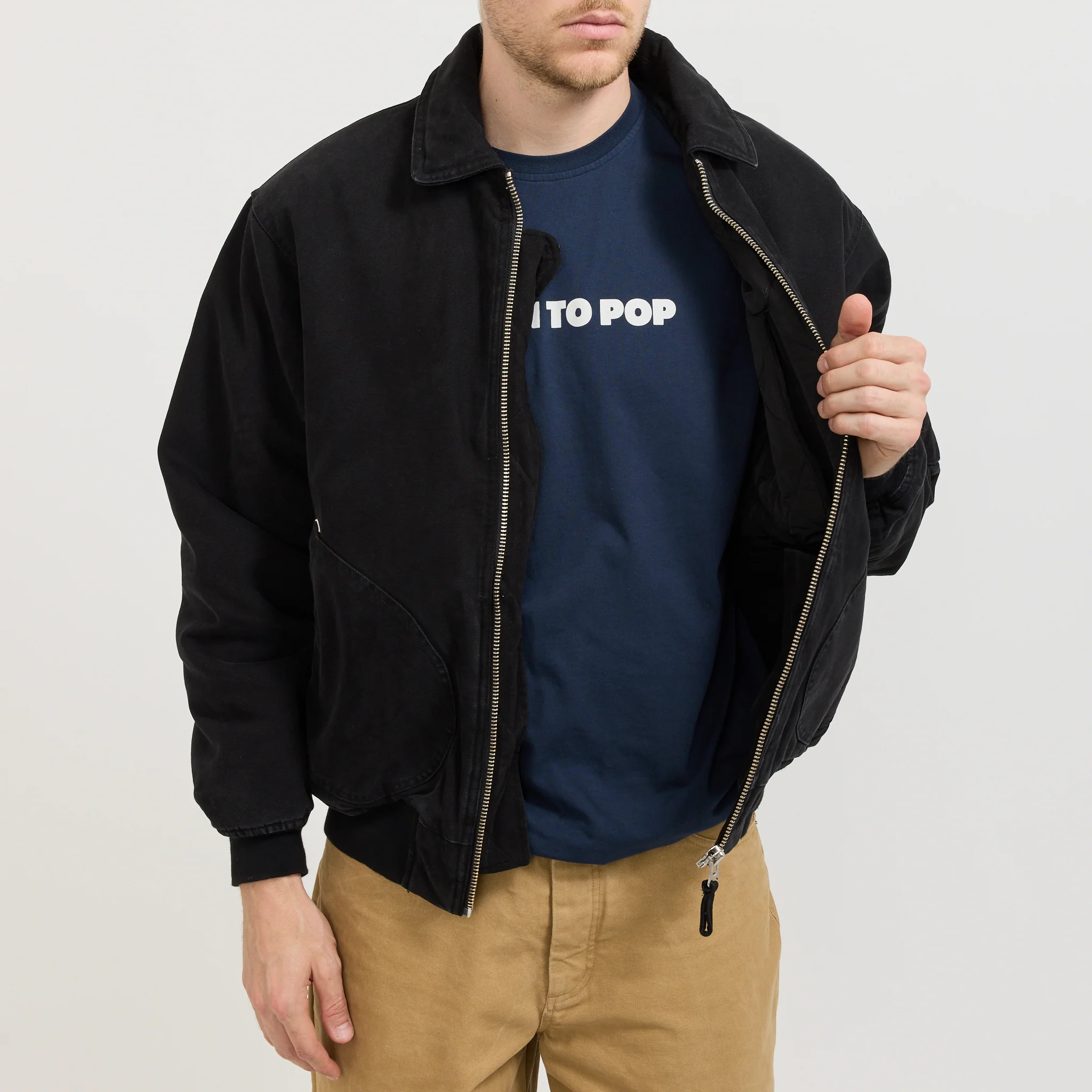 Flight Jacket Black - Image 7