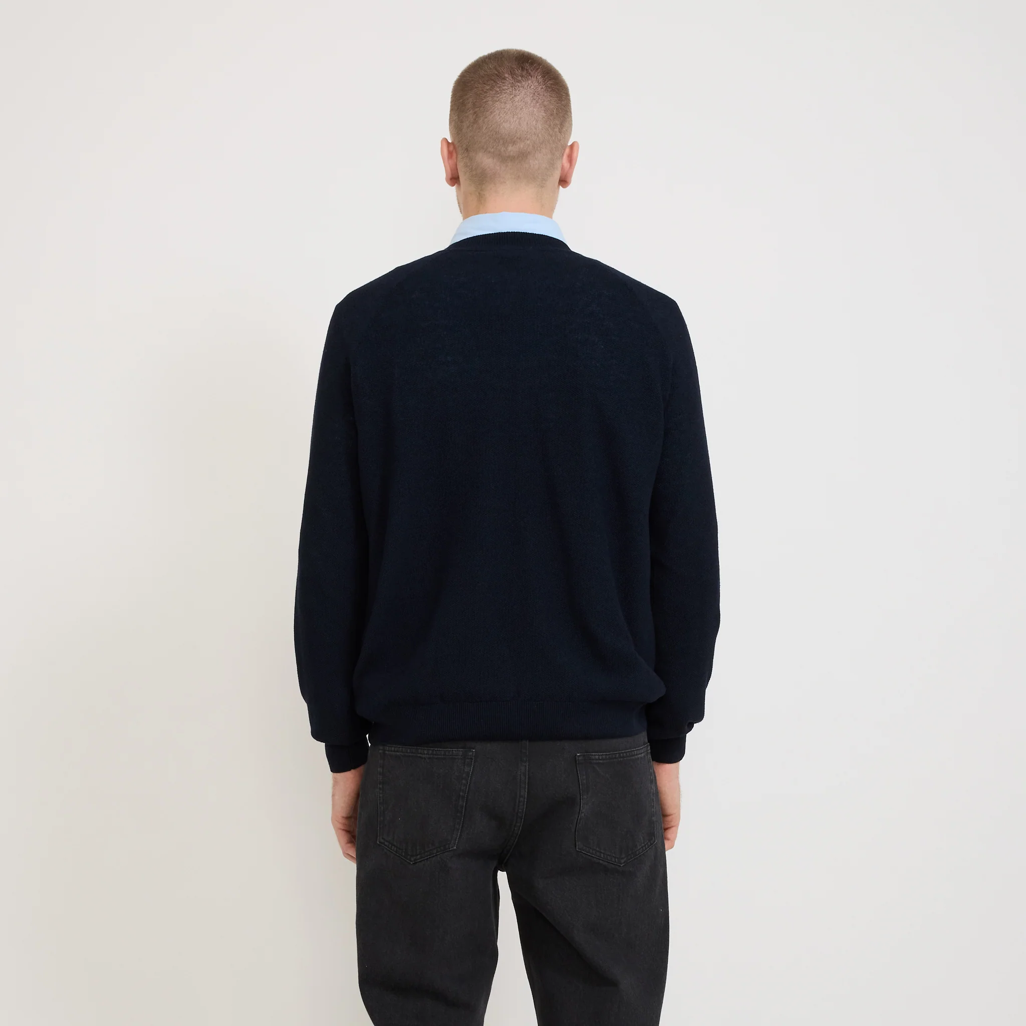Florian Jumper Dark Navy - Image 5