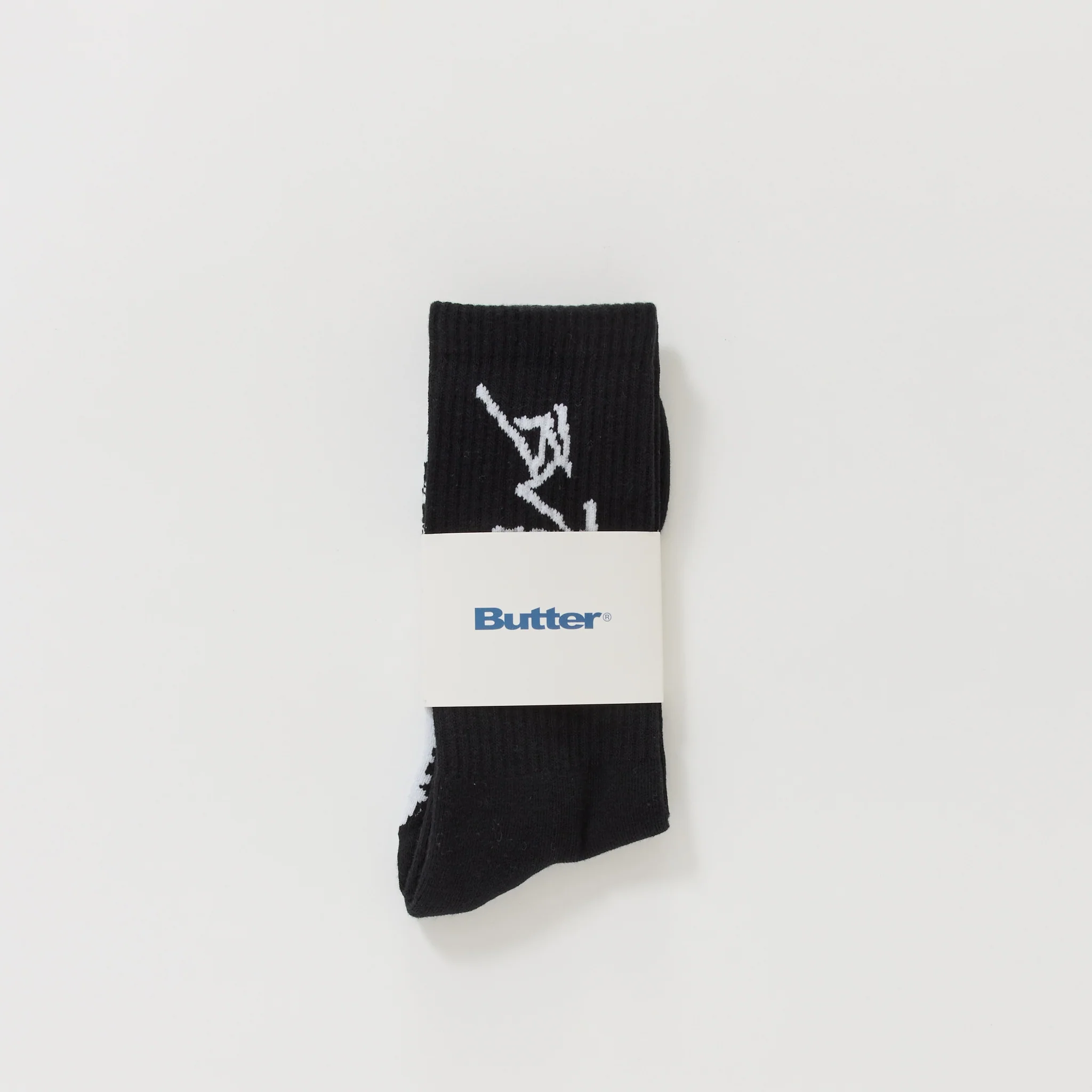 Footprints Socks Black - Image 2