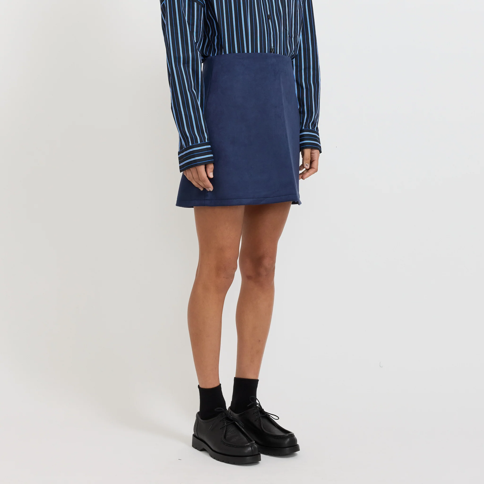 Fraser Skirt Navy - Image 3