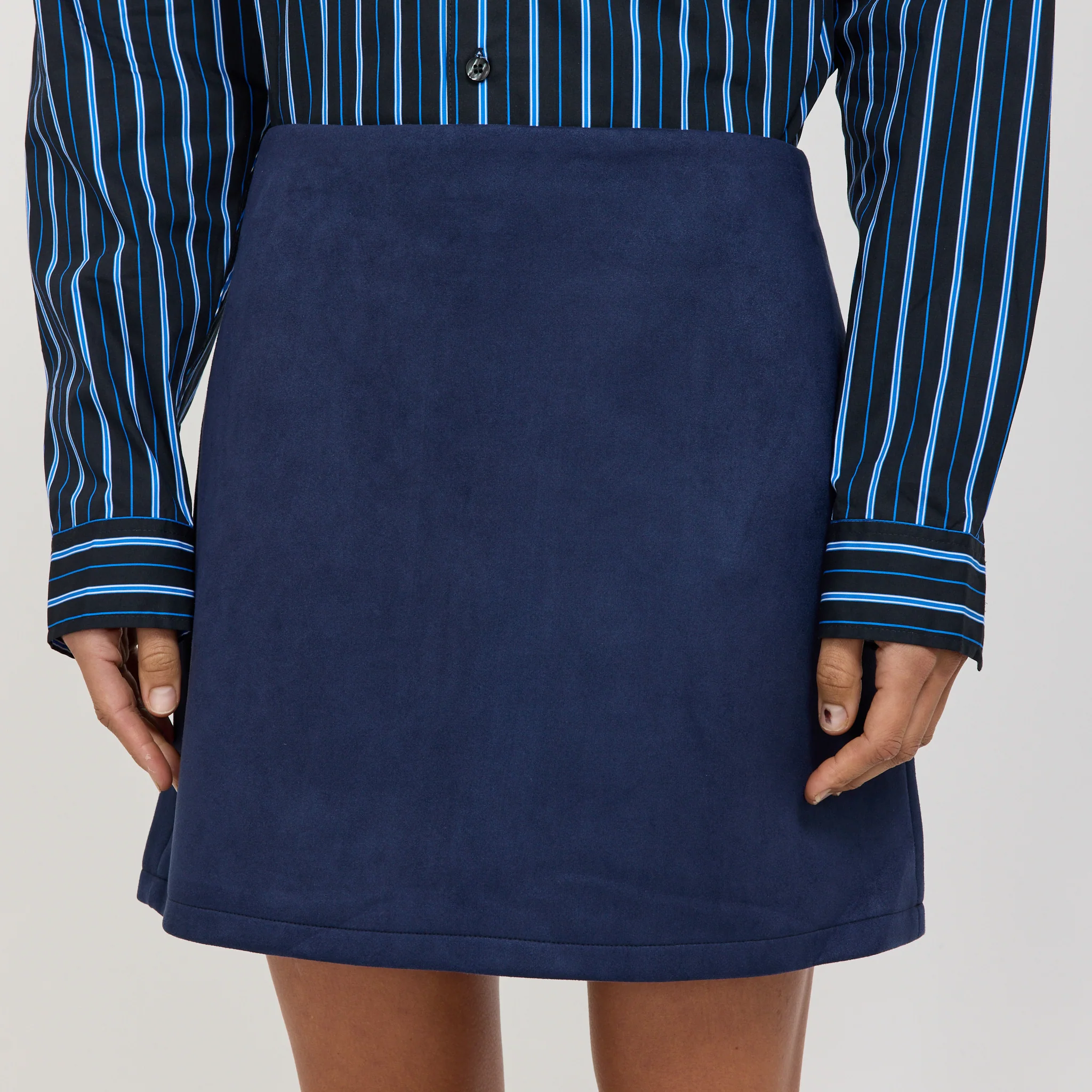 Fraser Skirt Navy - Image 5