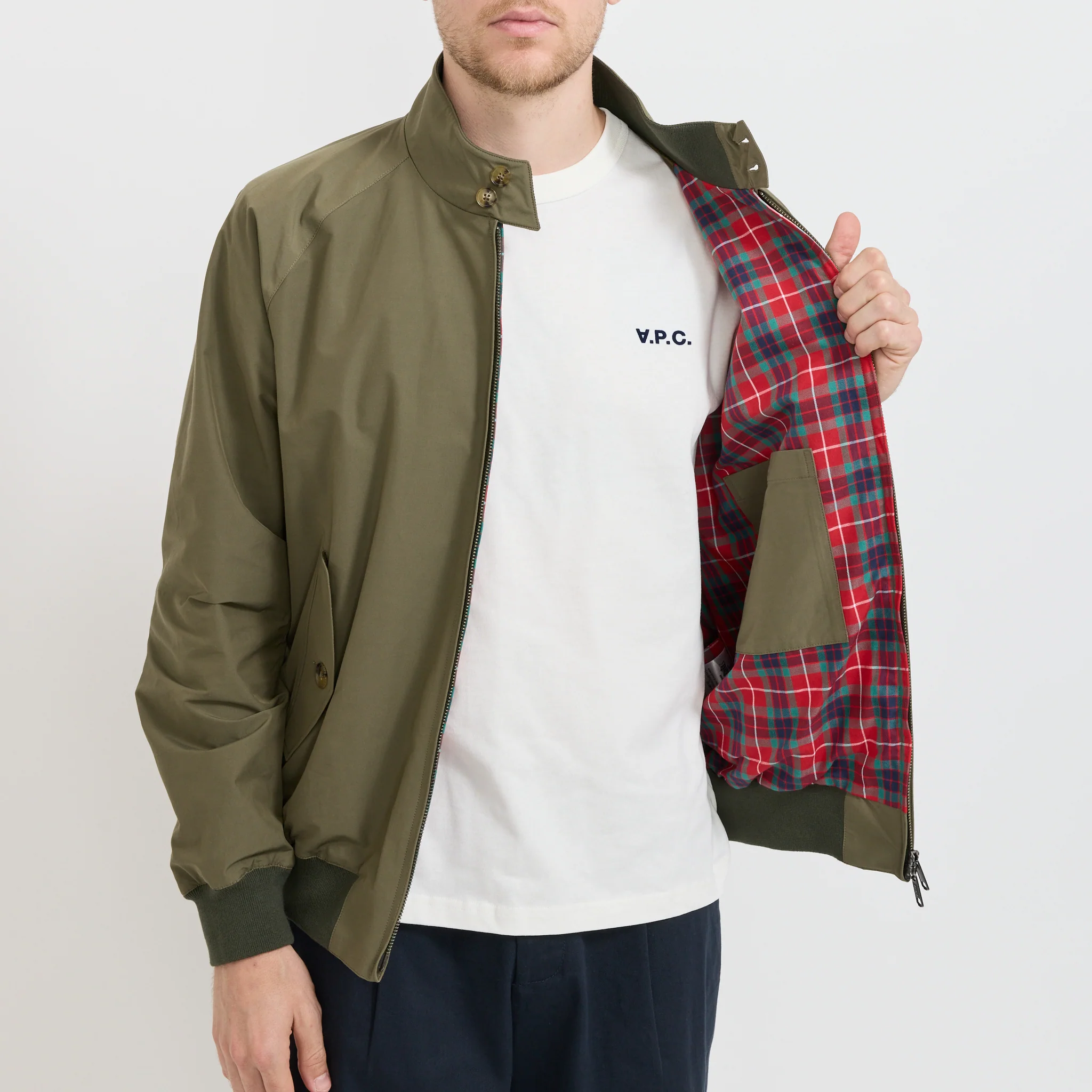 G9 Harrington Jacket Army - Image 6