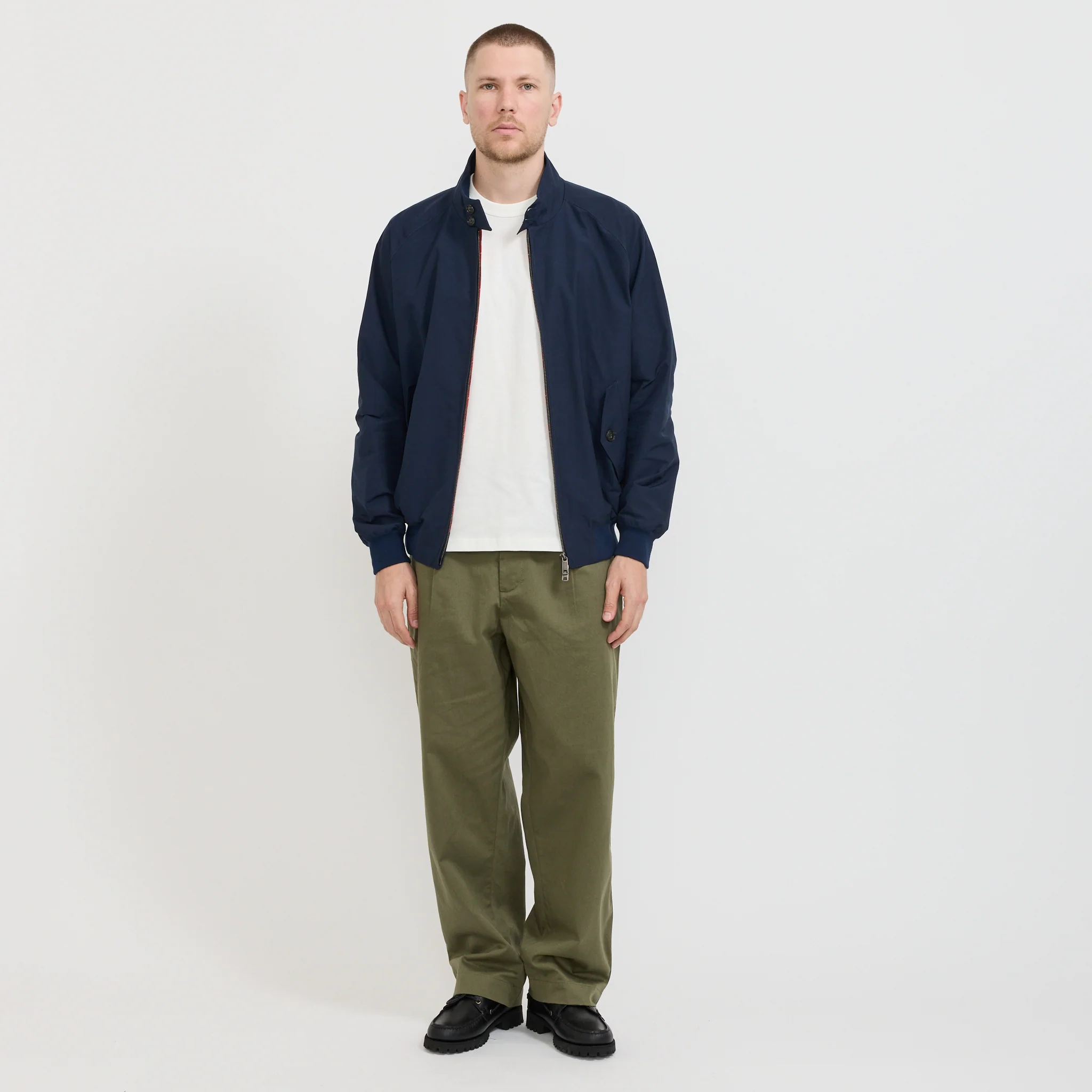 G9 Harrington Jacket Navy - Image 6