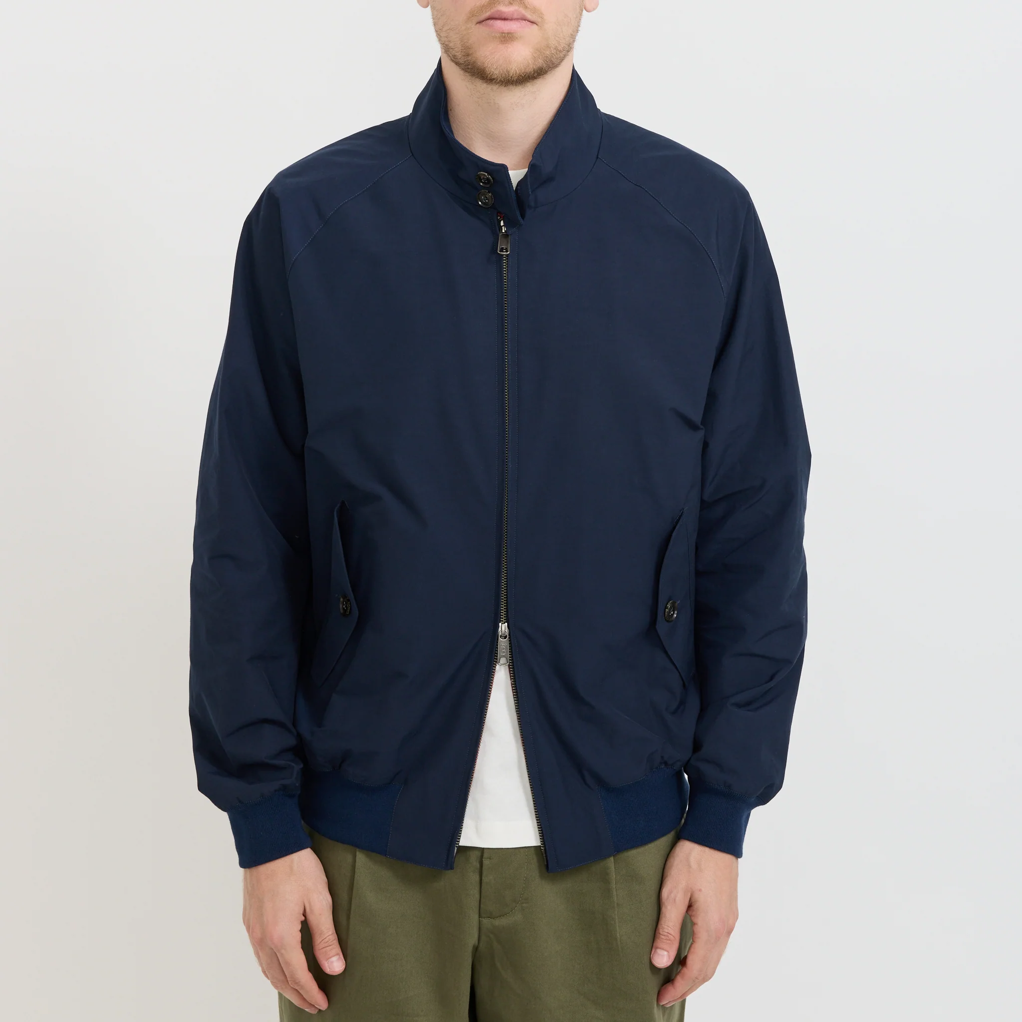 G9 Harrington Jacket Navy - Image 7