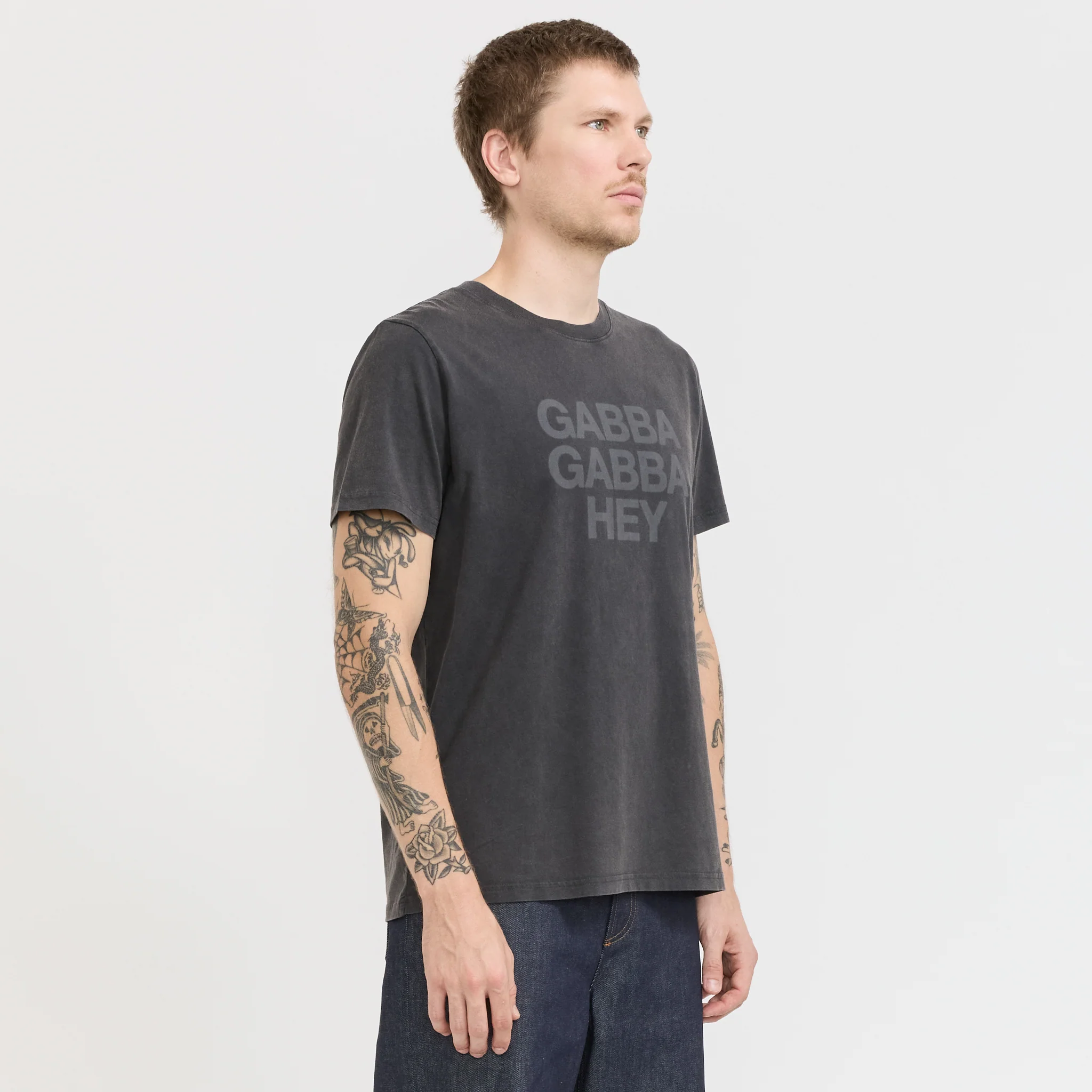 Gabba Gabba Hey T-Shirt Black - Image 3