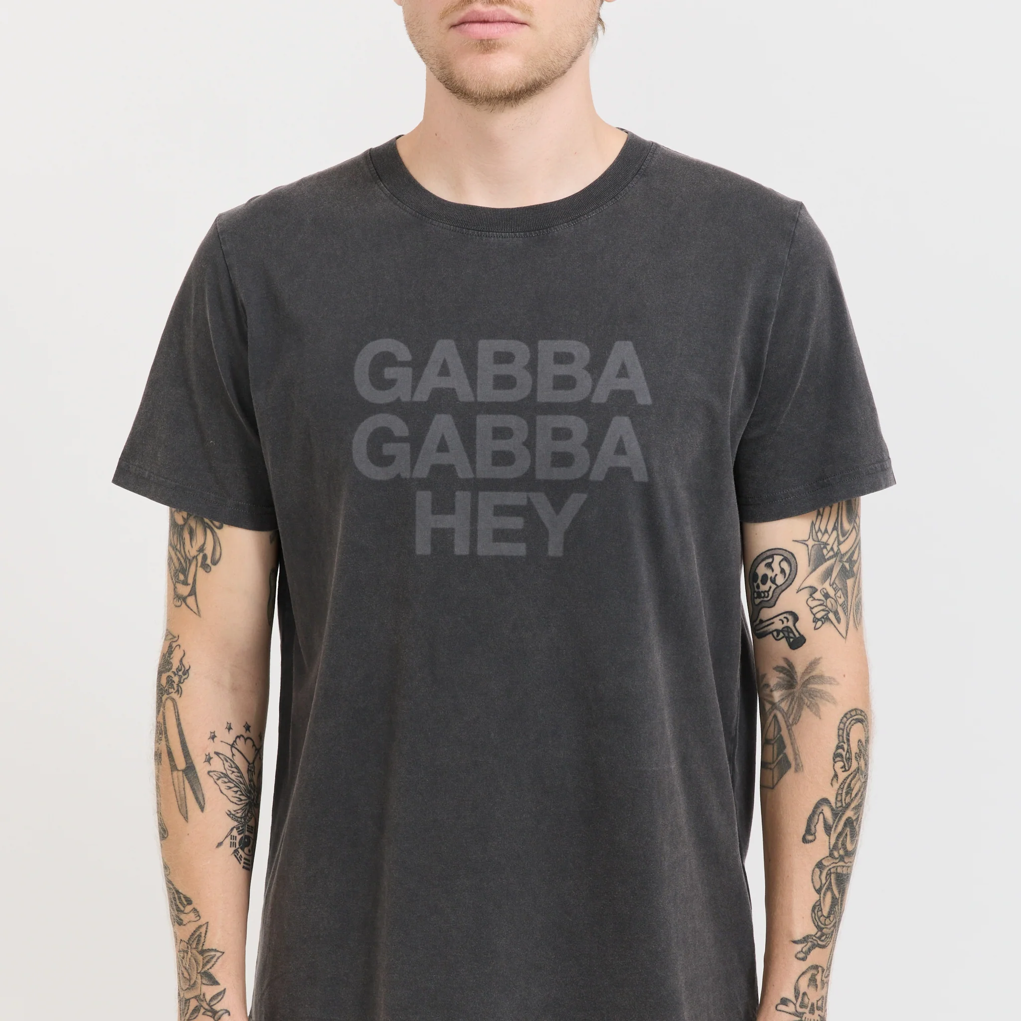 Gabba Gabba Hey T-Shirt Black - Image 5
