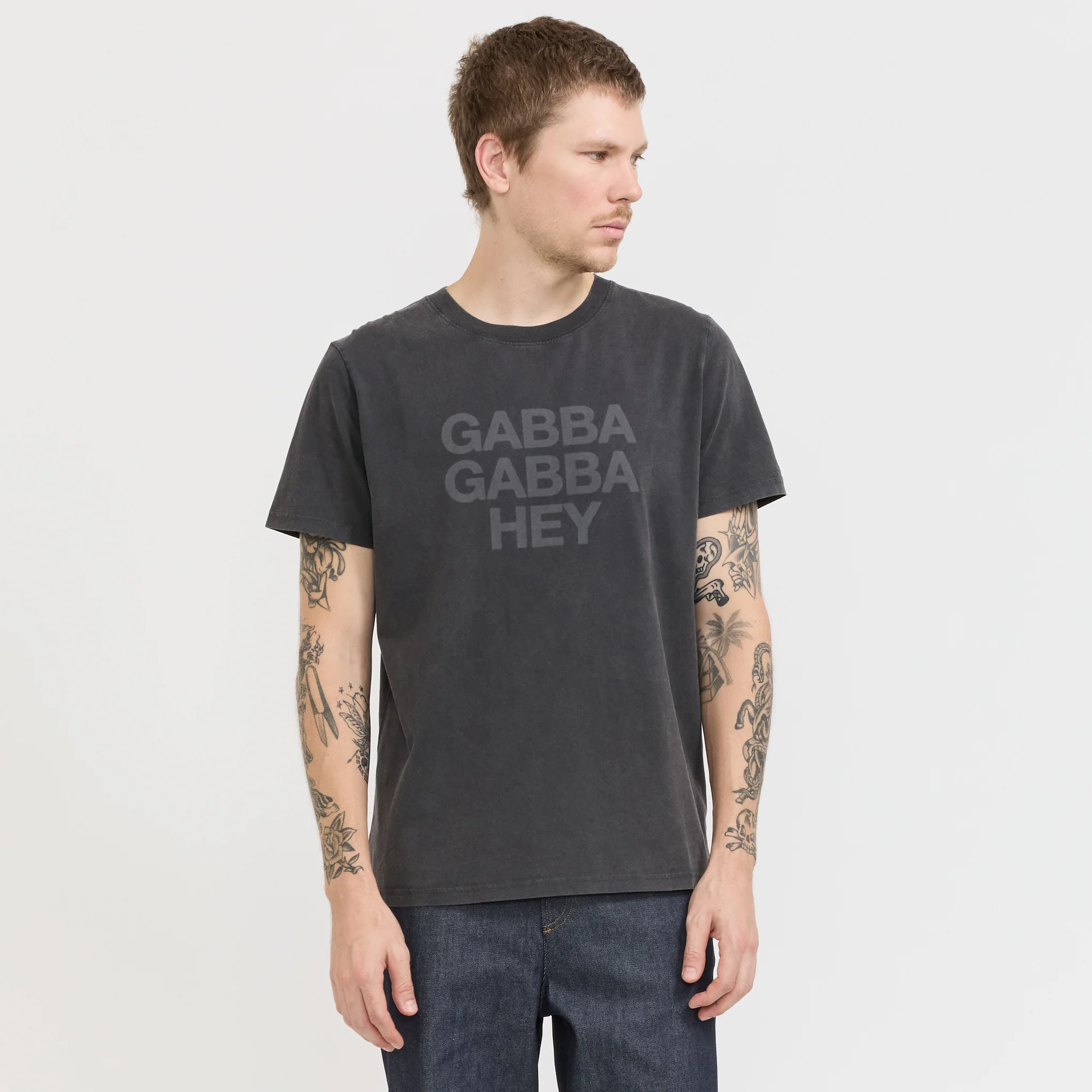 Gabba Gabba Hey T-Shirt Black - Image 6