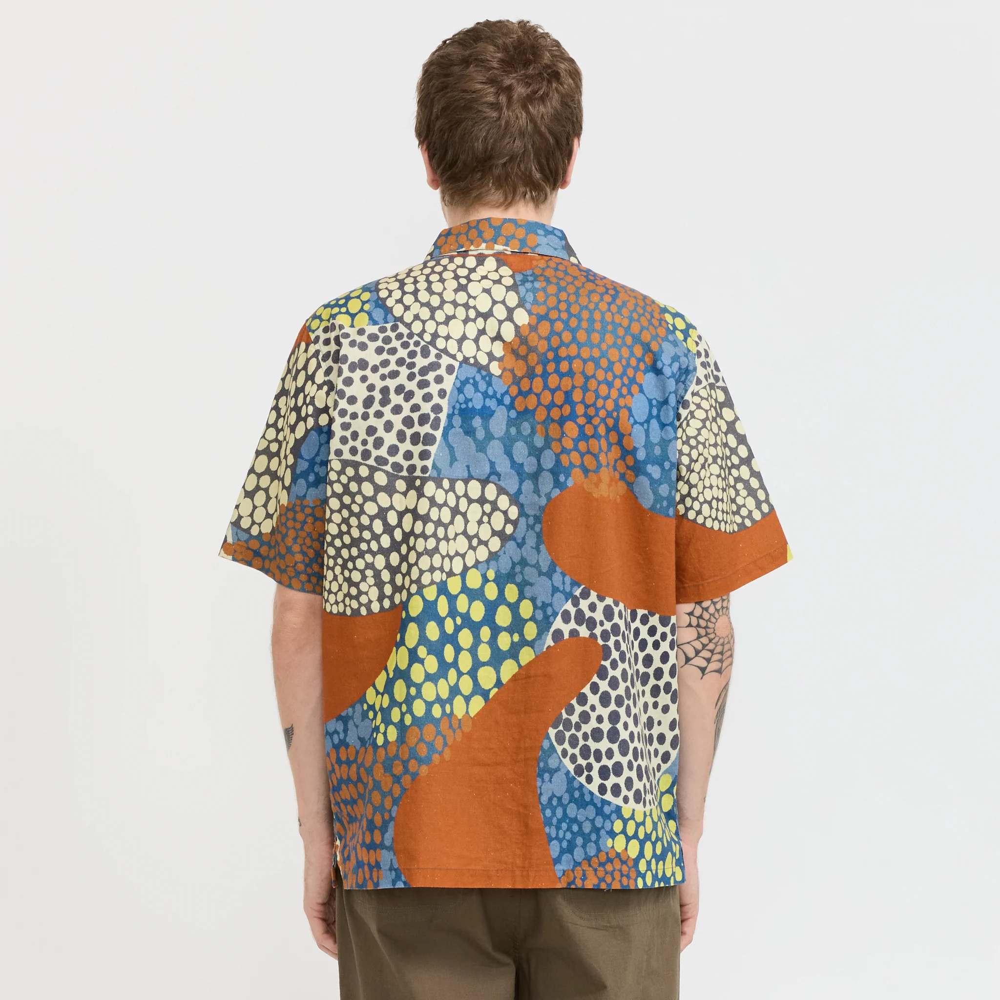 Gabe Shirt Dot Print Red Multi - Image 4
