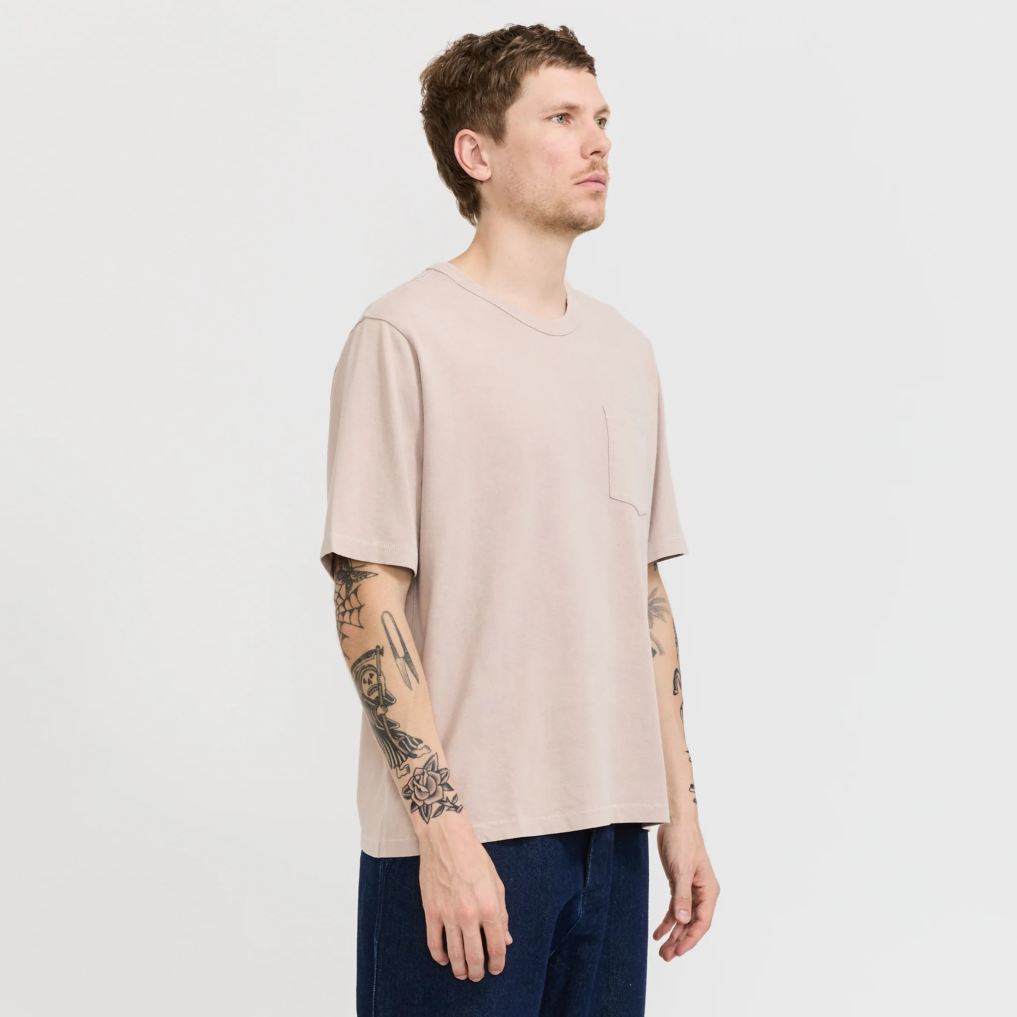 Garment Dye Tee Pink - Image 3